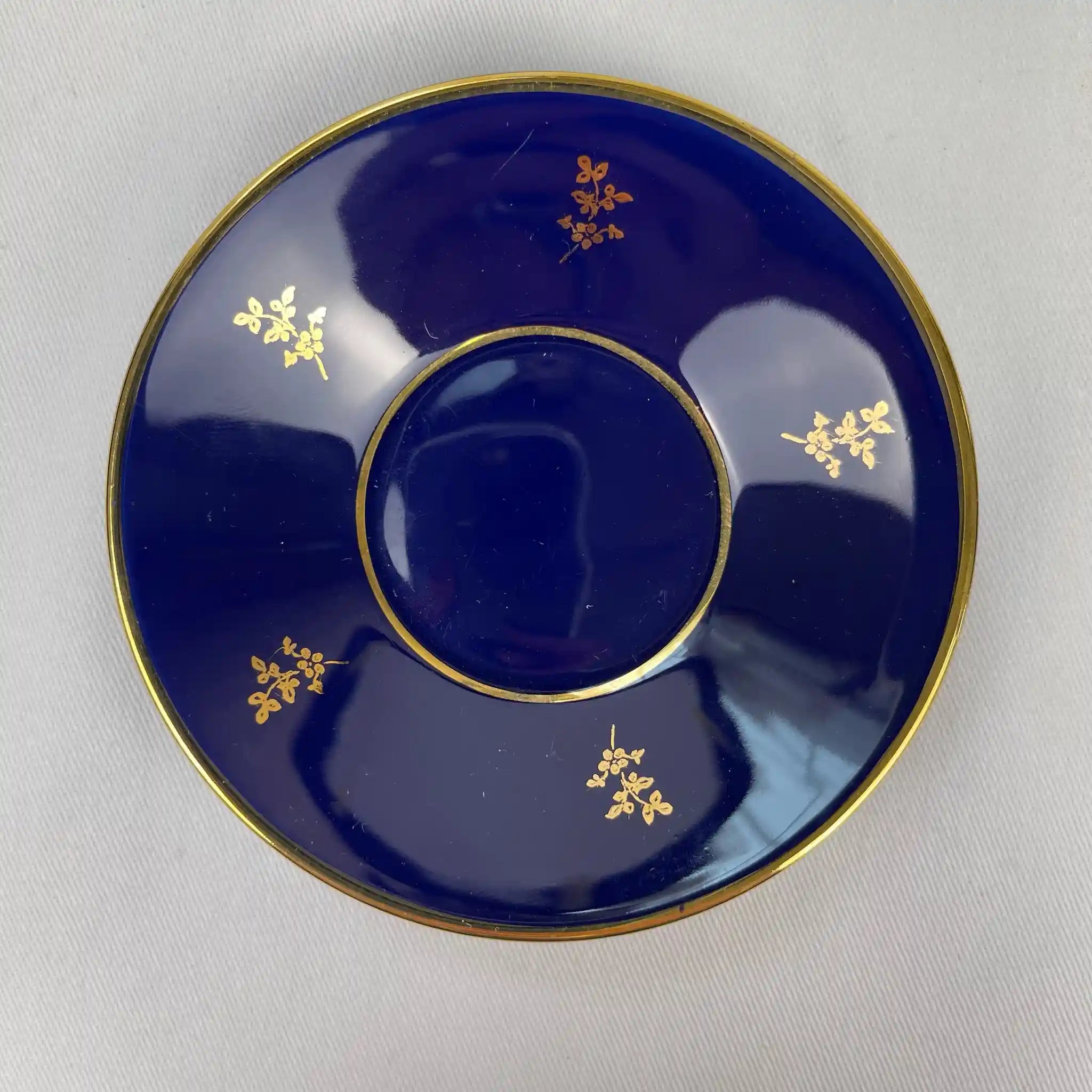 【アンティーク】 カップ&ソーサーセット / Florance Limoges(フローランス・リモージュ) / フランス / ヴィネット模様