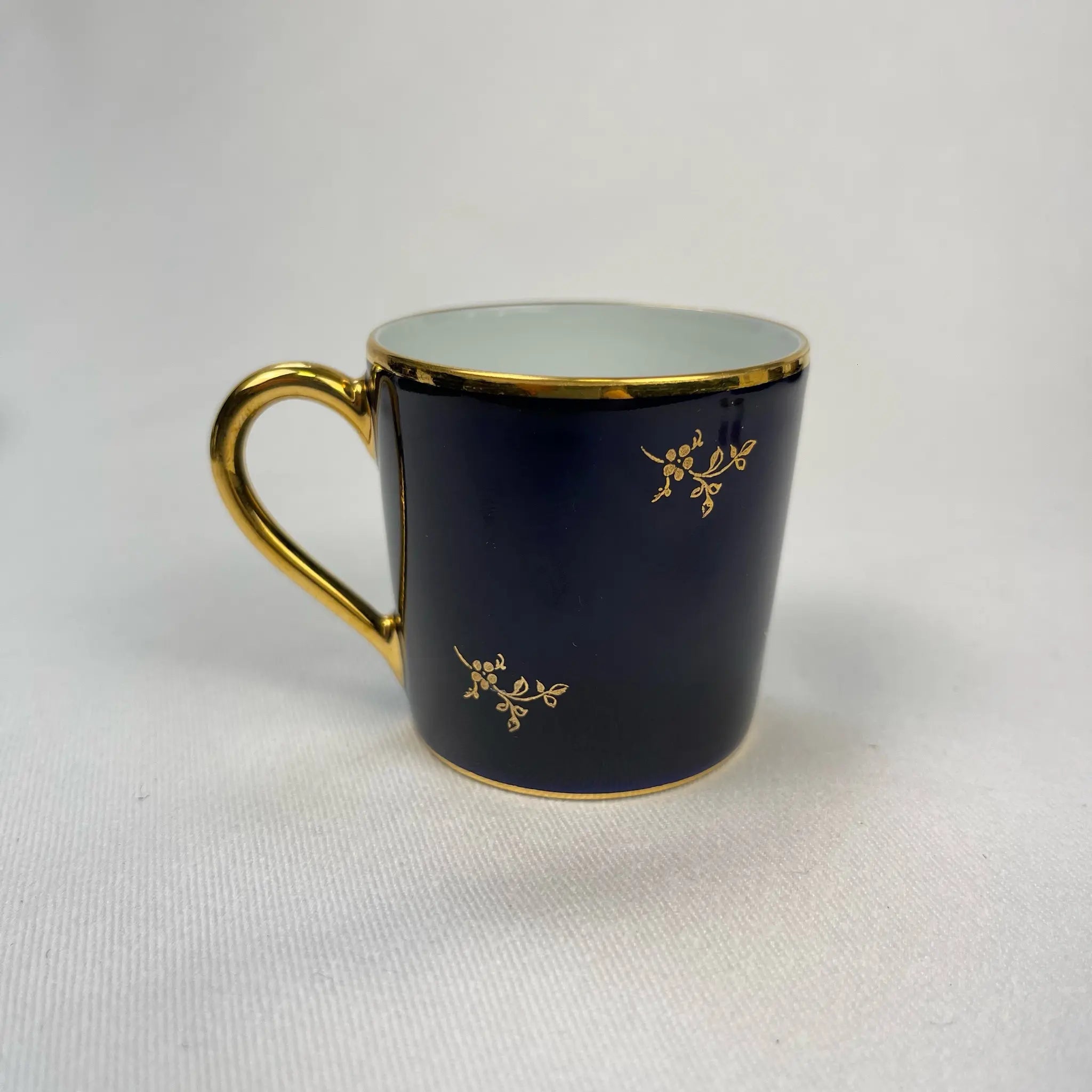 【アンティーク】 カップ&ソーサーセット / Florance Limoges(フローランス・リモージュ) / フランス / ヴィネット模様