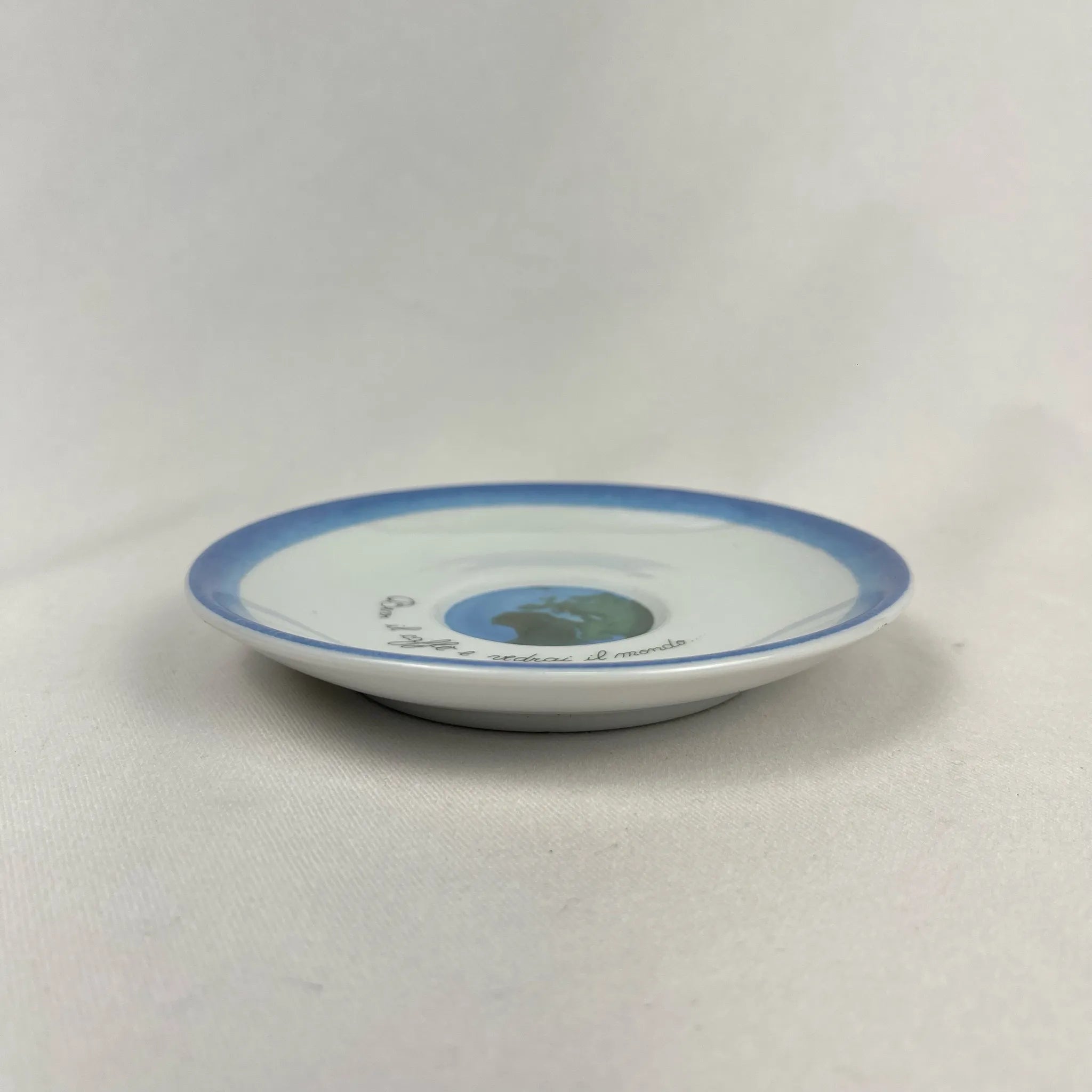 【アンティーク】 陶器皿 地球 6点セット