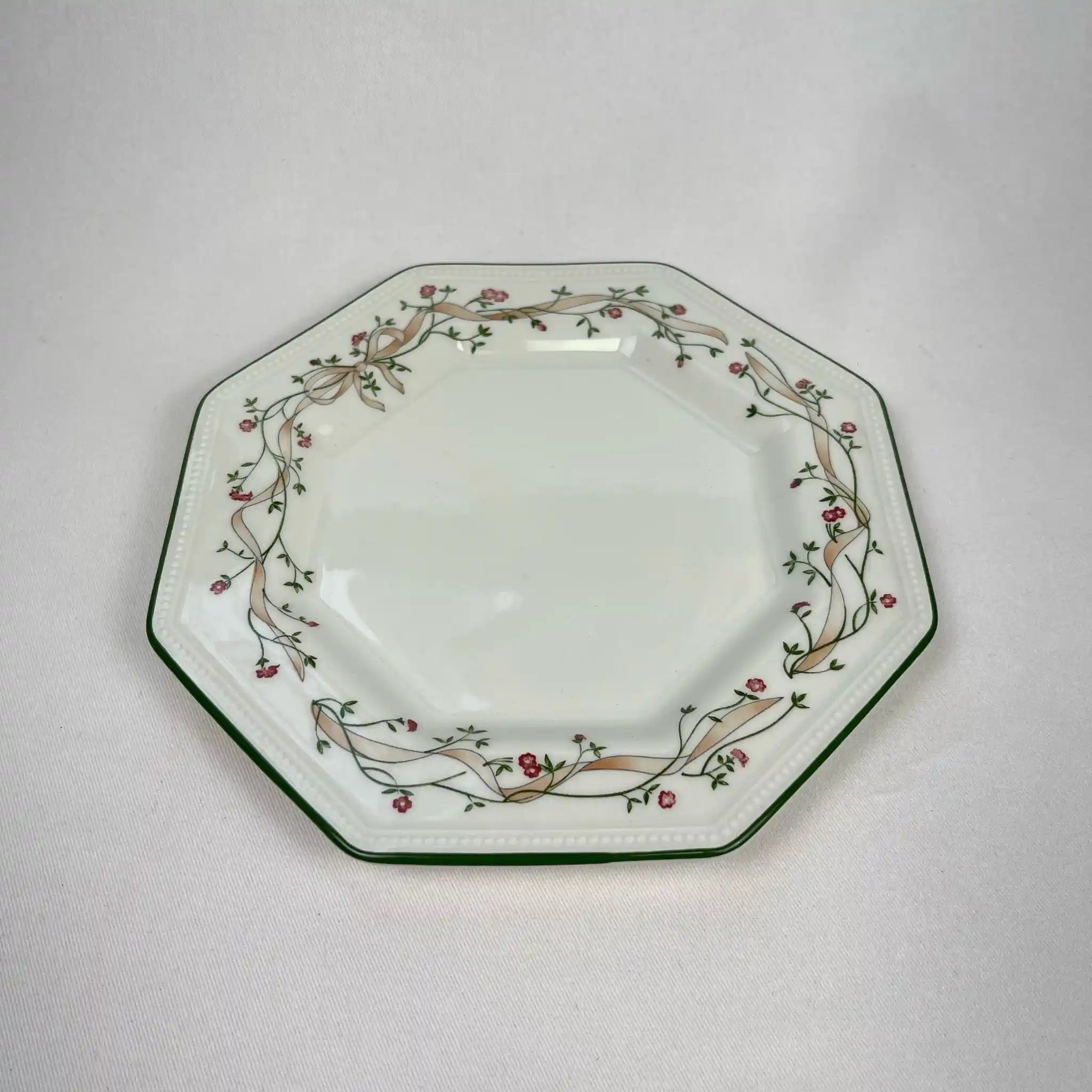 【アンティーク】 オクタゴナルプレート(皿) / JOHNSON BRO(ジョンソンブラザーズ) / エターナルボー / イギリス / 未使用