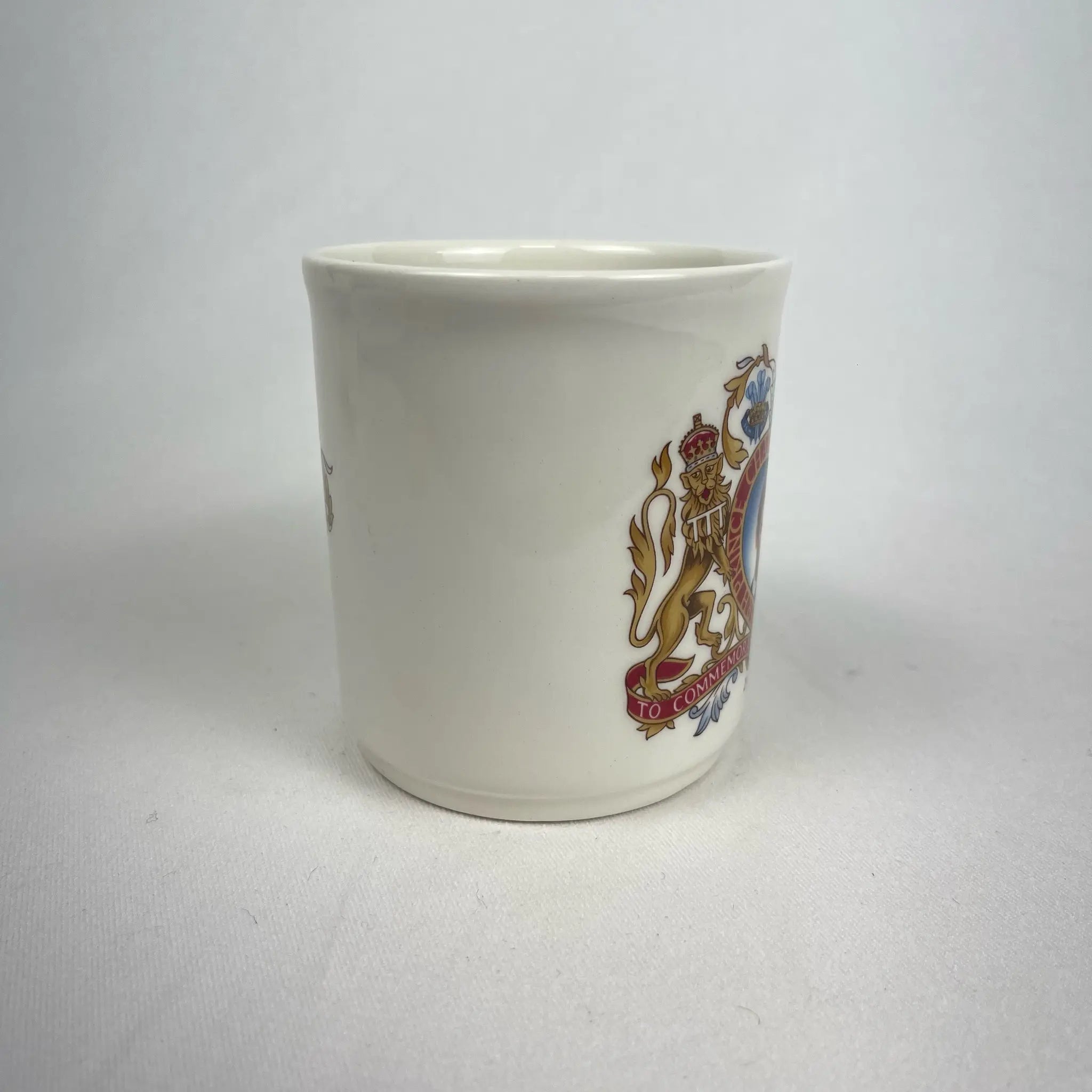 Vintage Mug / Prince Charles & Princess Diana Wedding Commemoration / UK
