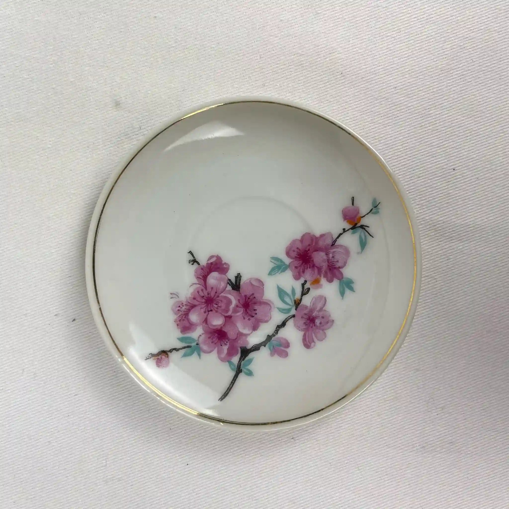 【アンティーク】 ミニティーカップ&ソーサーセット /
/ 日本