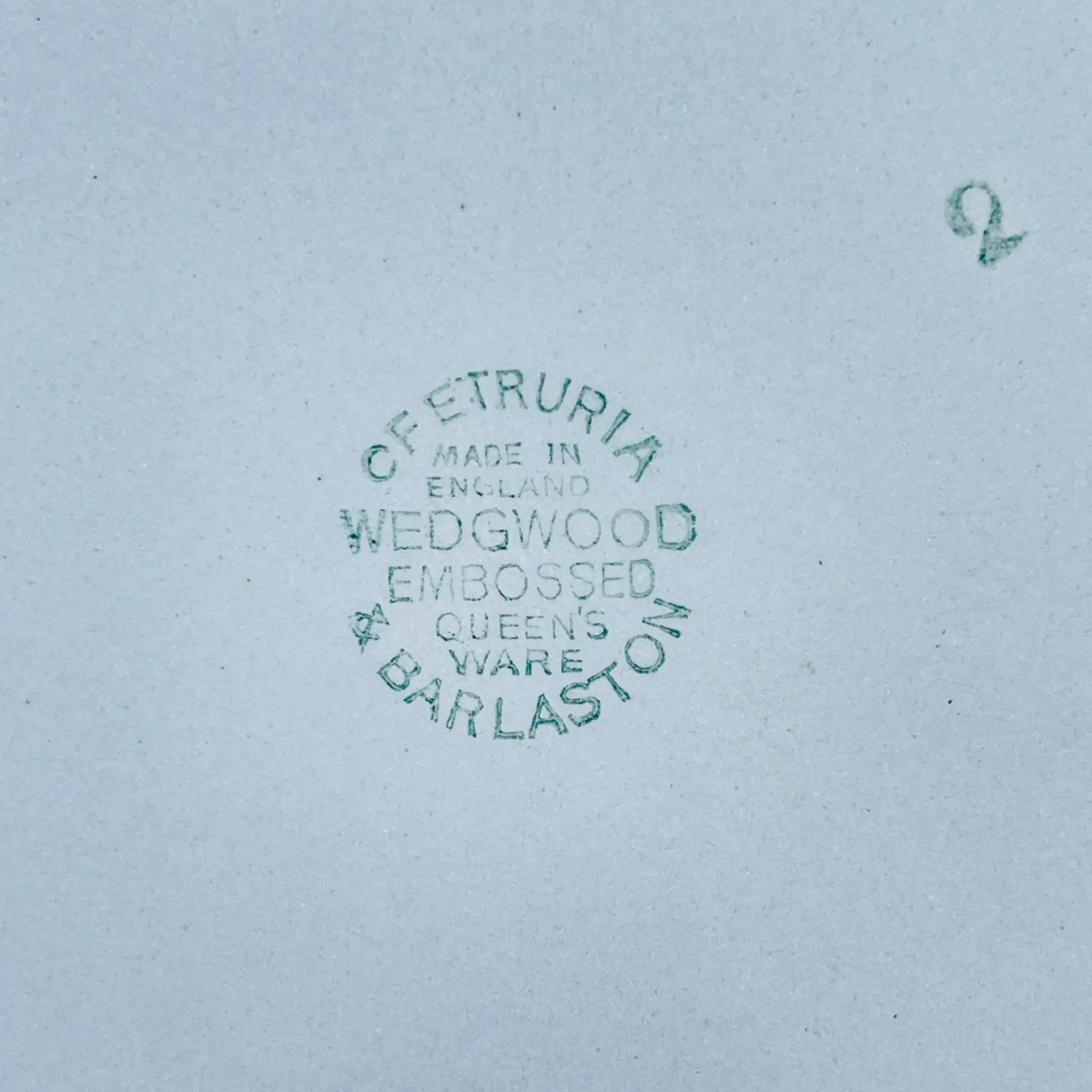 【リユース】 小物入れ / WEDGEWOOD(ウェッジウッド) / Embossed Queens Ware(エンボスド・クイーンズウェア)