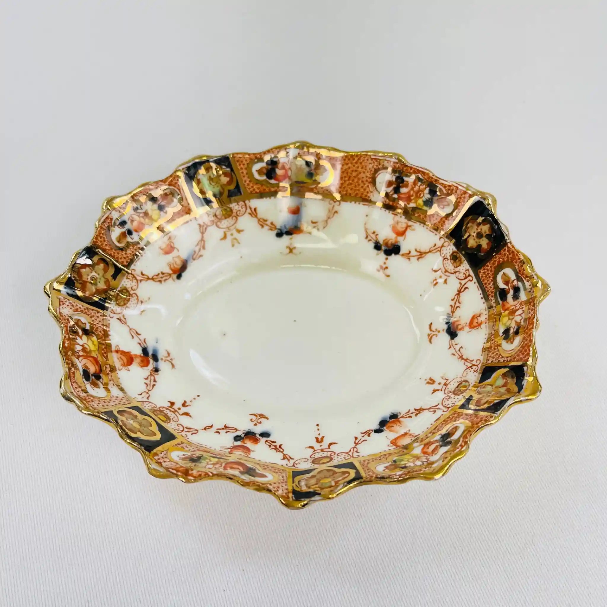 【アンティーク】 プレート / ロイヤルスタッフォードチャイナ(Royal Stafford China) / 伊万里様式 / 1930年代頃 / Fine Bone China
