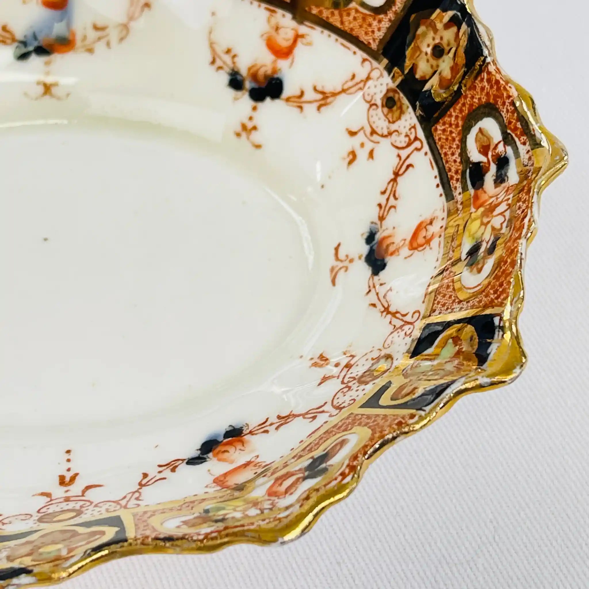 【アンティーク】 プレート / ロイヤルスタッフォードチャイナ(Royal Stafford China) / 伊万里様式 / 1930年代頃 / Fine Bone China