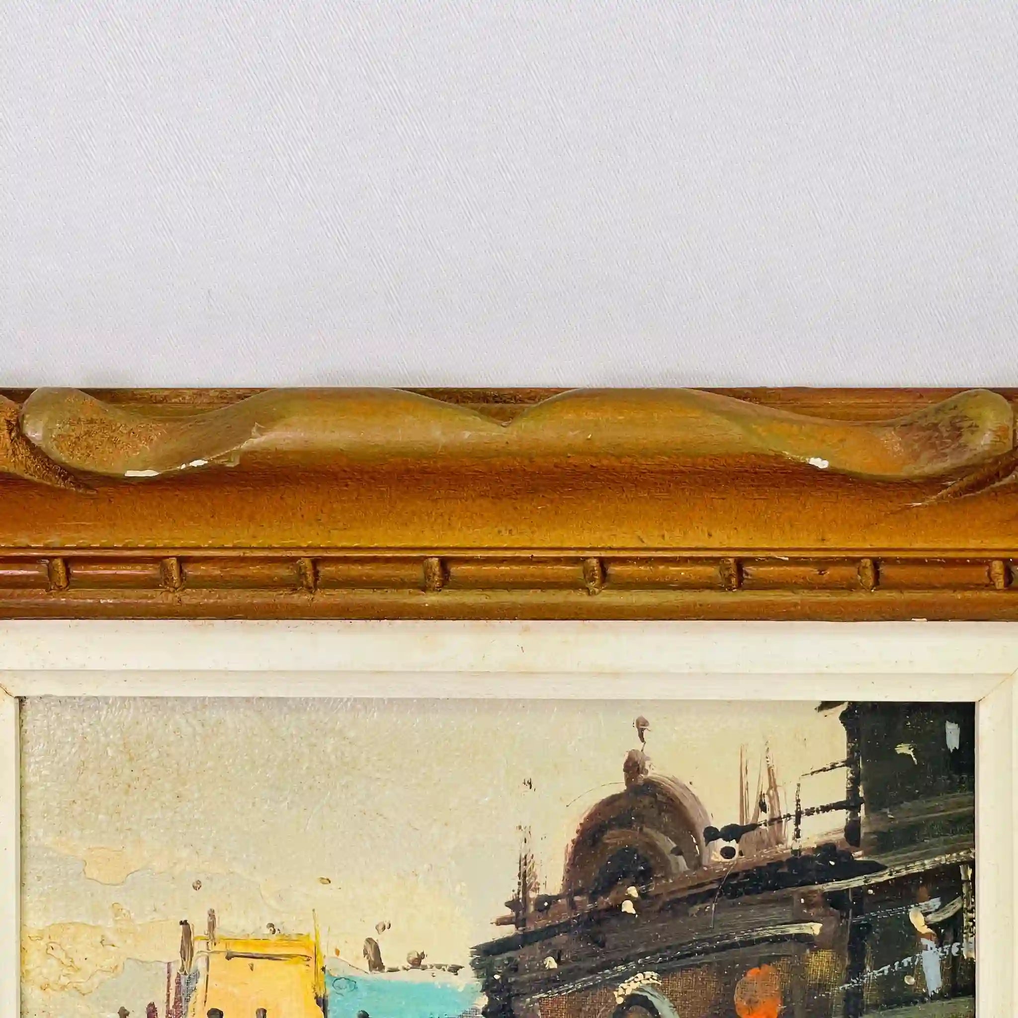 【アート/装飾品】 風景画 街並み