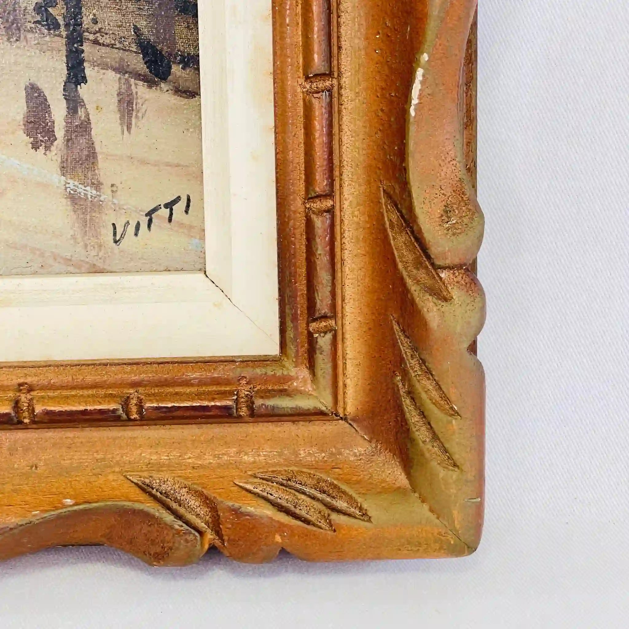 【アート/装飾品】 風景画 街並み