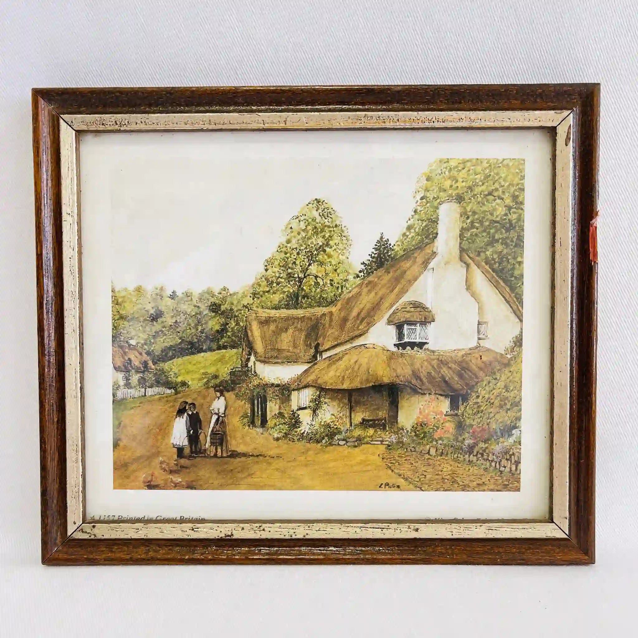 【アート/装飾品】 風景画 2枚セット / イギリス直輸入