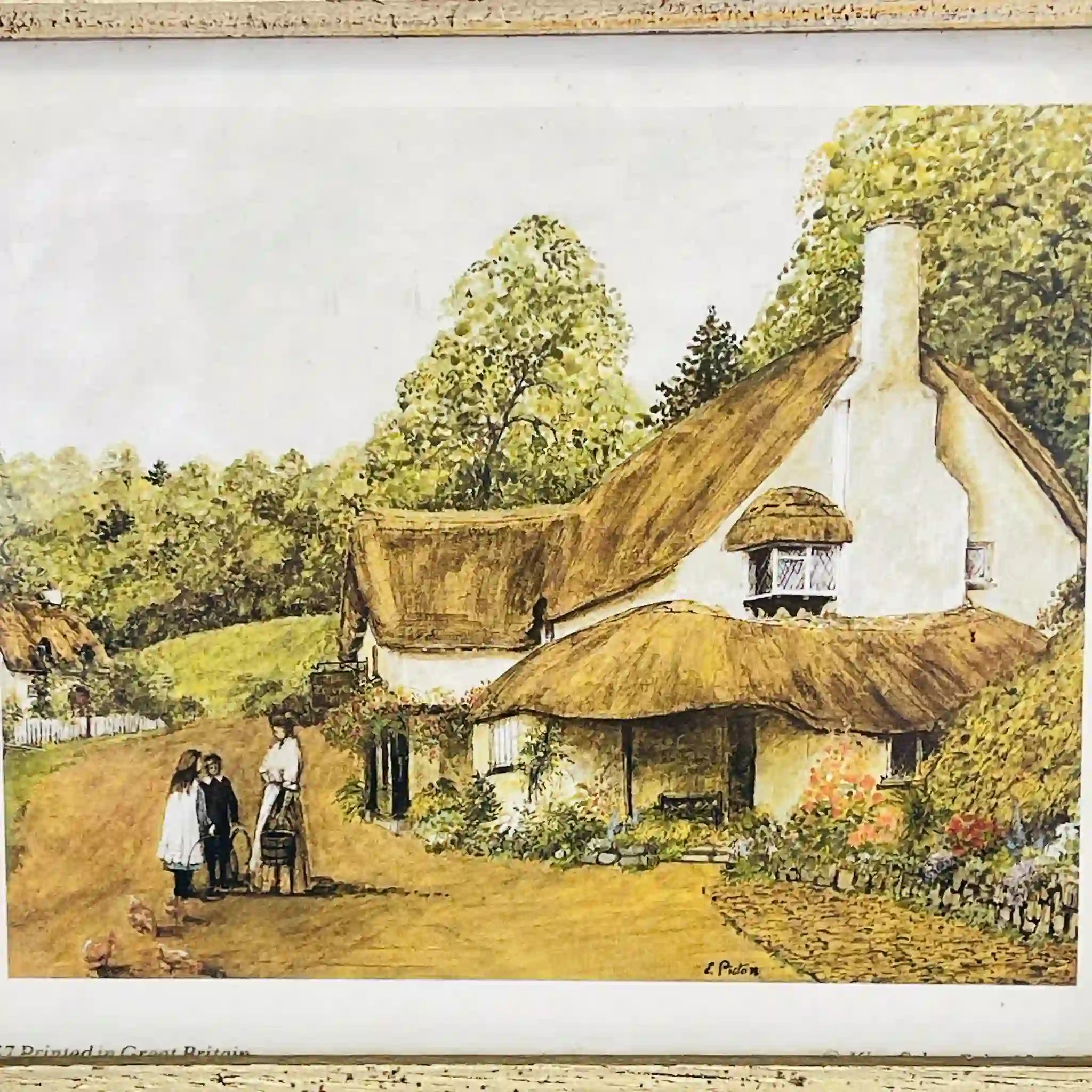 【アート/装飾品】 風景画 2枚セット / イギリス直輸入
