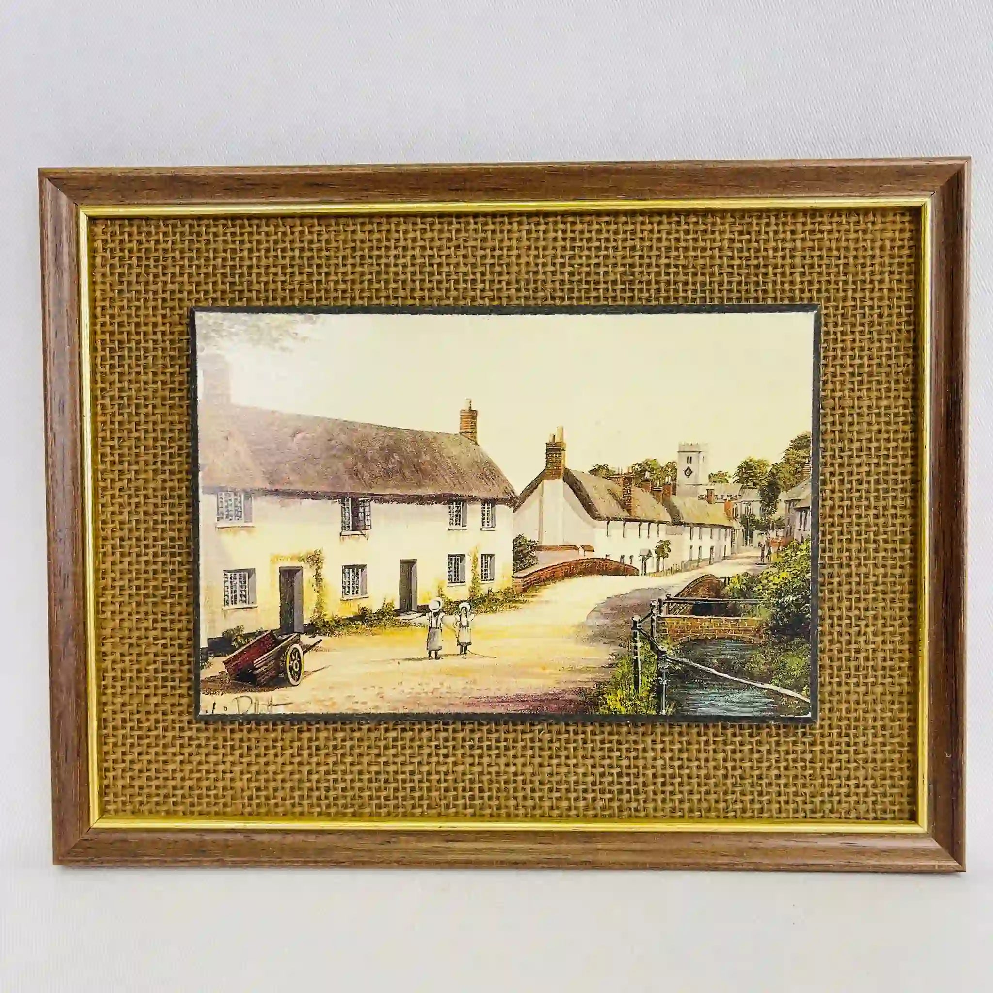 【アート/装飾品】 風景画2枚セット / Kevin Platt(ケビン・プラット) / イギリス直輸入