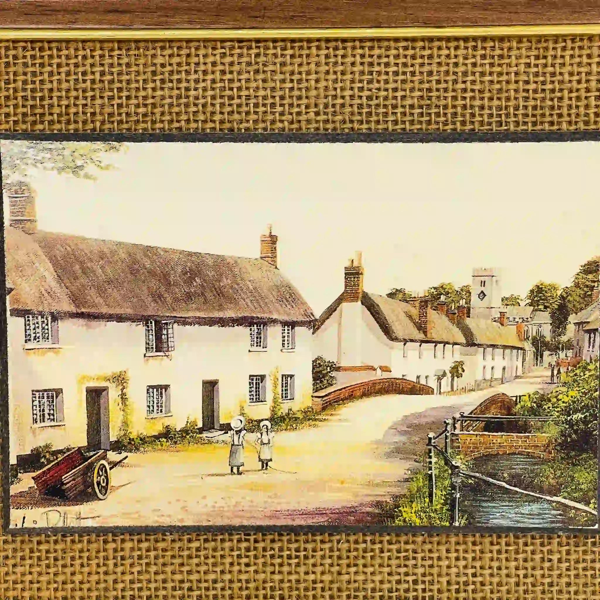 【アート/装飾品】 風景画2枚セット / Kevin Platt(ケビン・プラット) / イギリス直輸入
