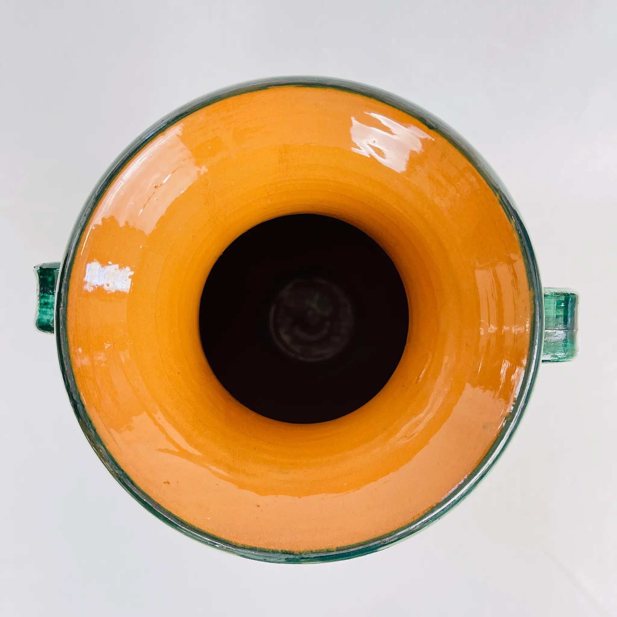 【リユース】 フラワーベース(花瓶) / マヨルカ焼 / イタリア / 未使用