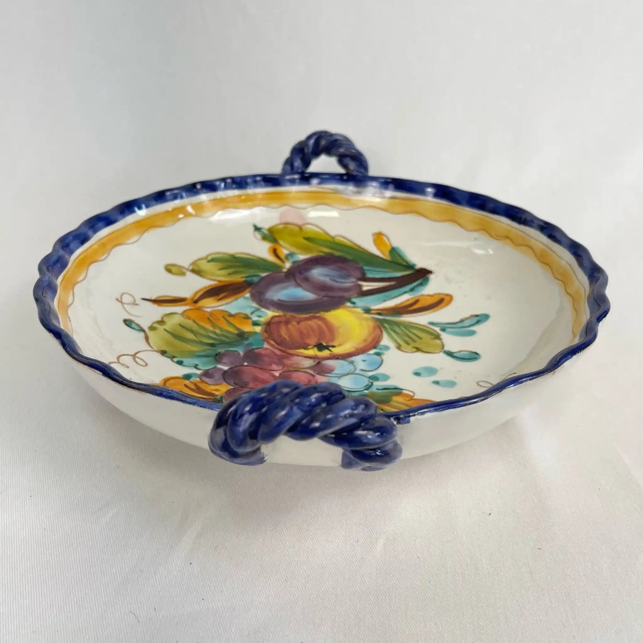 【リユース】 フルーツボウル / マヨルカ焼 / 陶器 / イタリア / 箱付き