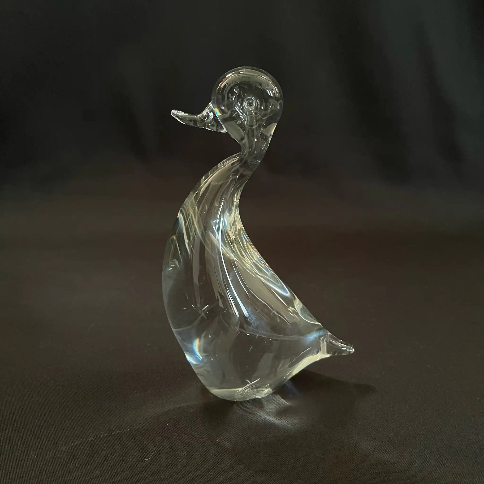 【ビンテージ】 ビンテージガラスオブジェ / WEDGEWOOD(ウェッジウッド) / アヒル / イギリス