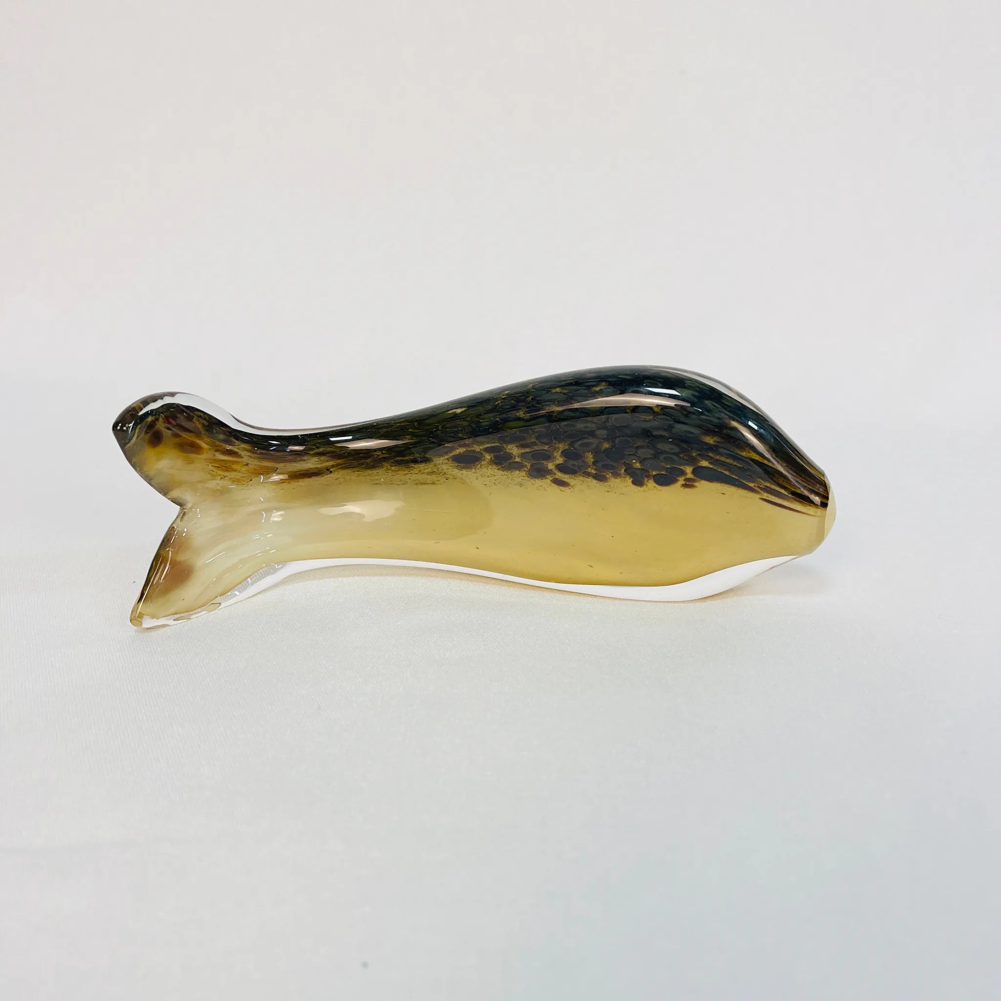 【ビンテージ】 ビンテージガラスオブジェ / WEDGEWOOD(ウェッジウッド) / 魚 / イギリス