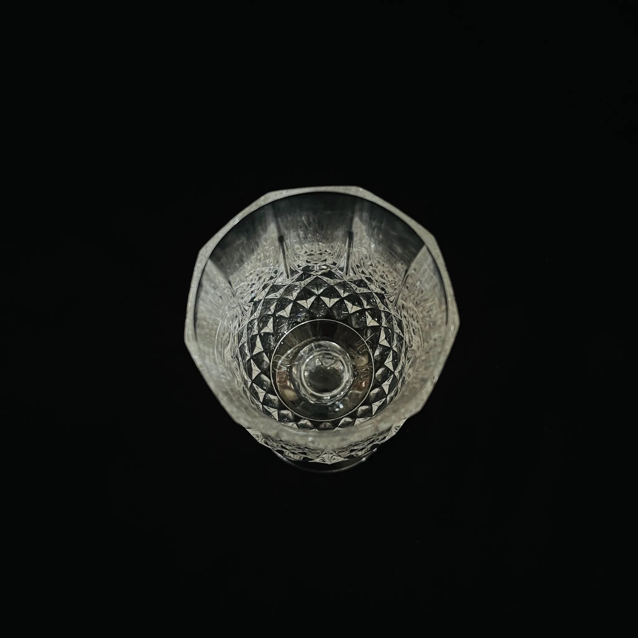 【リユース】 ワイングラス5P / クリスタルダルク / 未使用