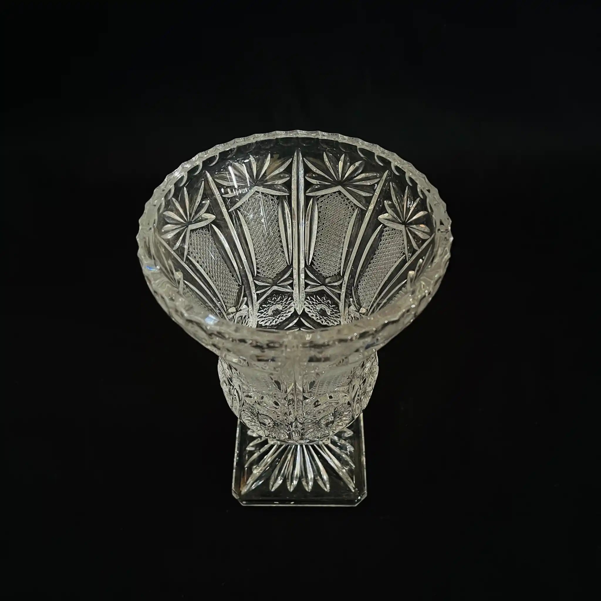 【アンティーク】 フラワーベース / ガラス