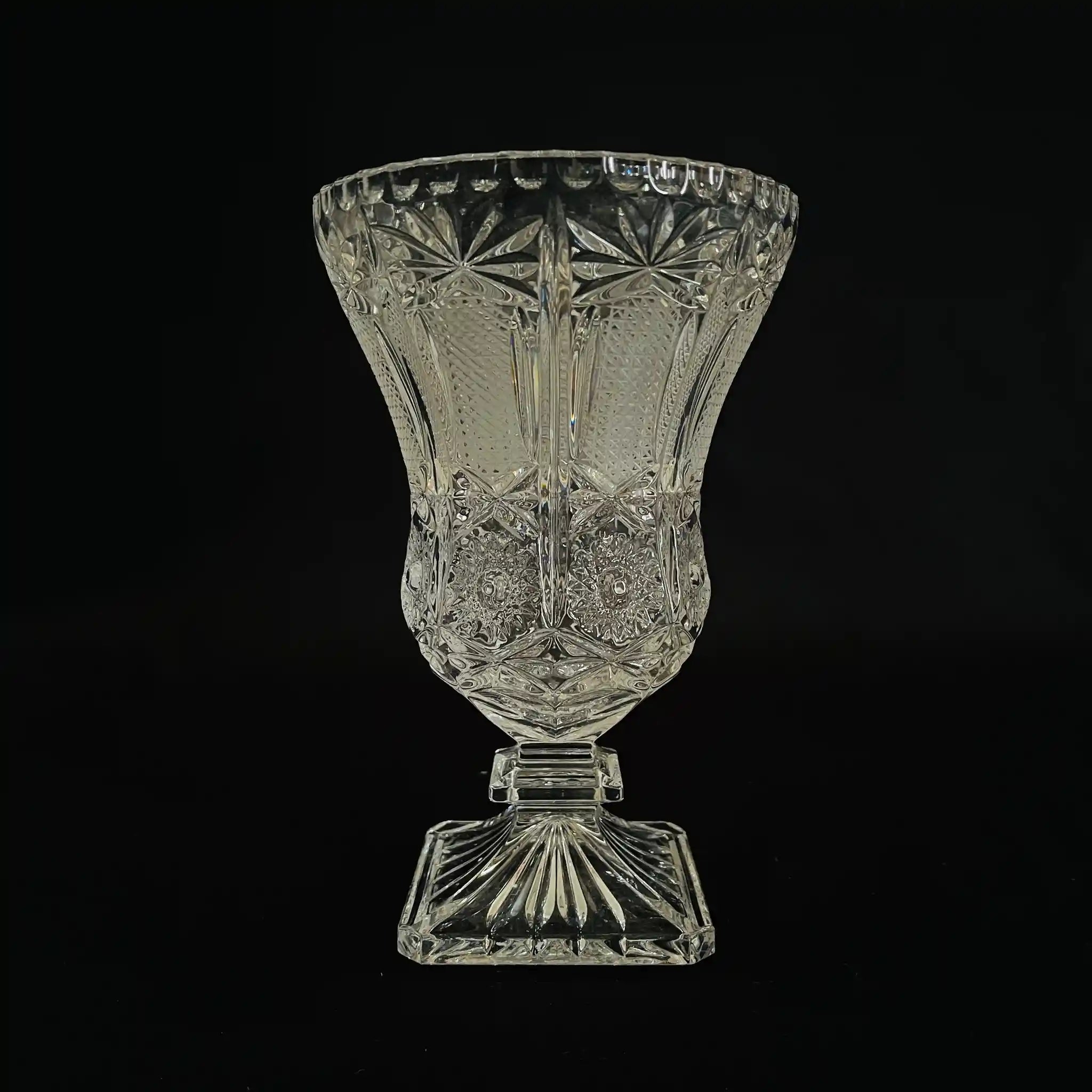 【アンティーク】 フラワーベース / ガラス