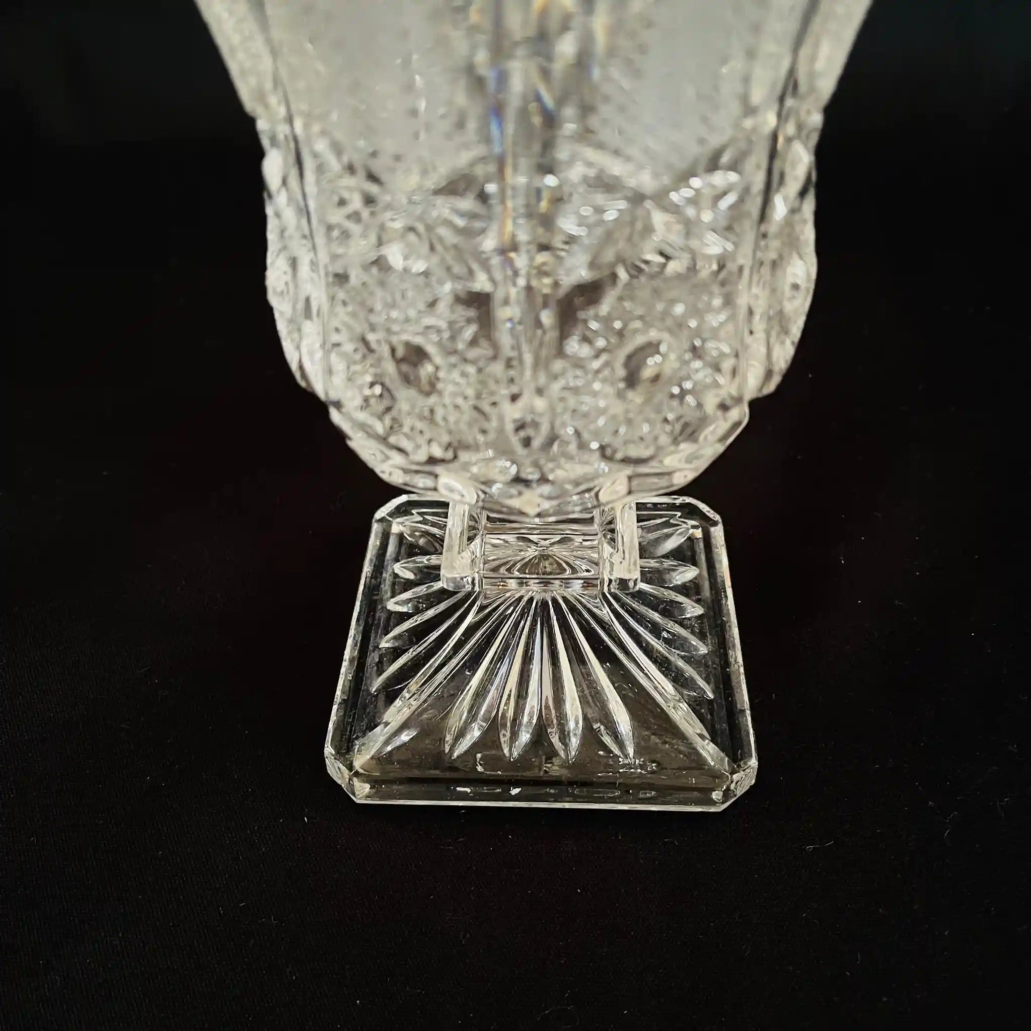 【アンティーク】 フラワーベース / ガラス