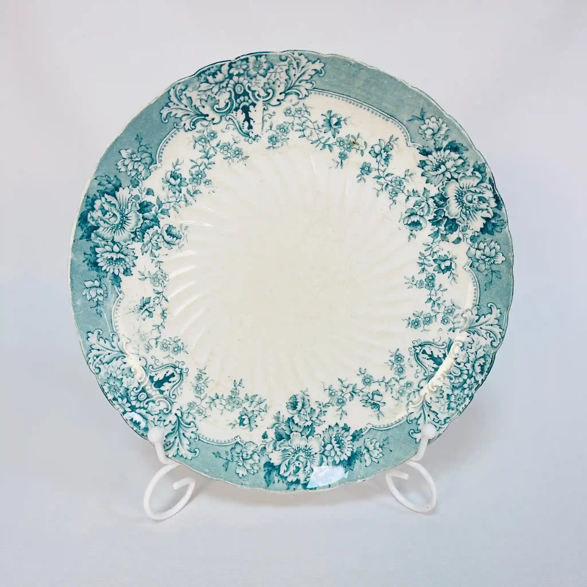 【アンティーク】 アンティークプレート / Ceramic Art Co. / 花鳥文様 / イギリス