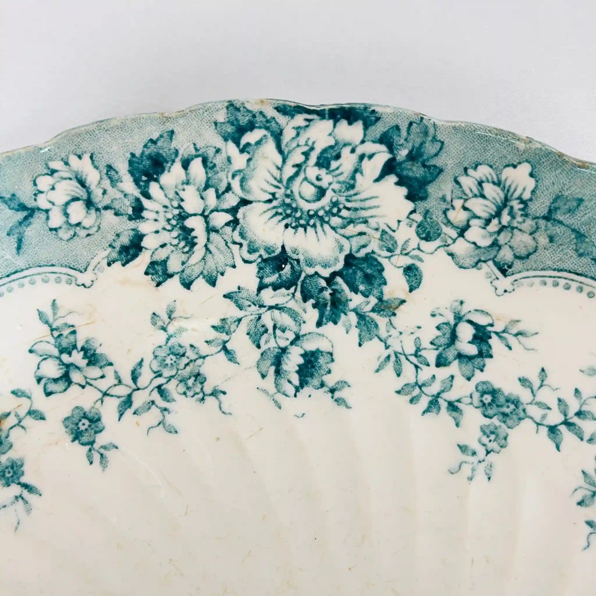 【アンティーク】 アンティークプレート / Ceramic Art Co. / 花鳥文様 / イギリス