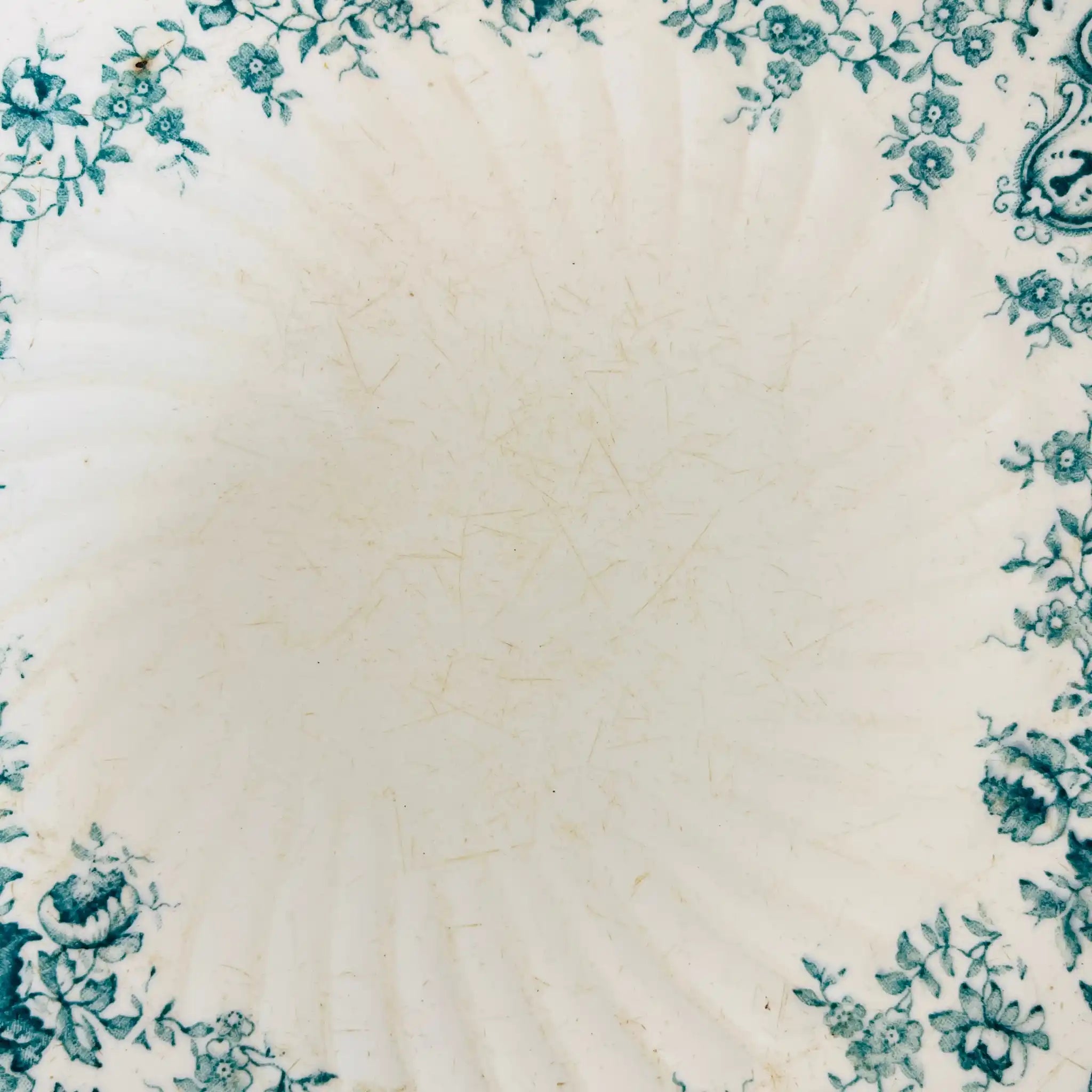 【アンティーク】 アンティークプレート / Ceramic Art Co. / 花鳥文様 / イギリス