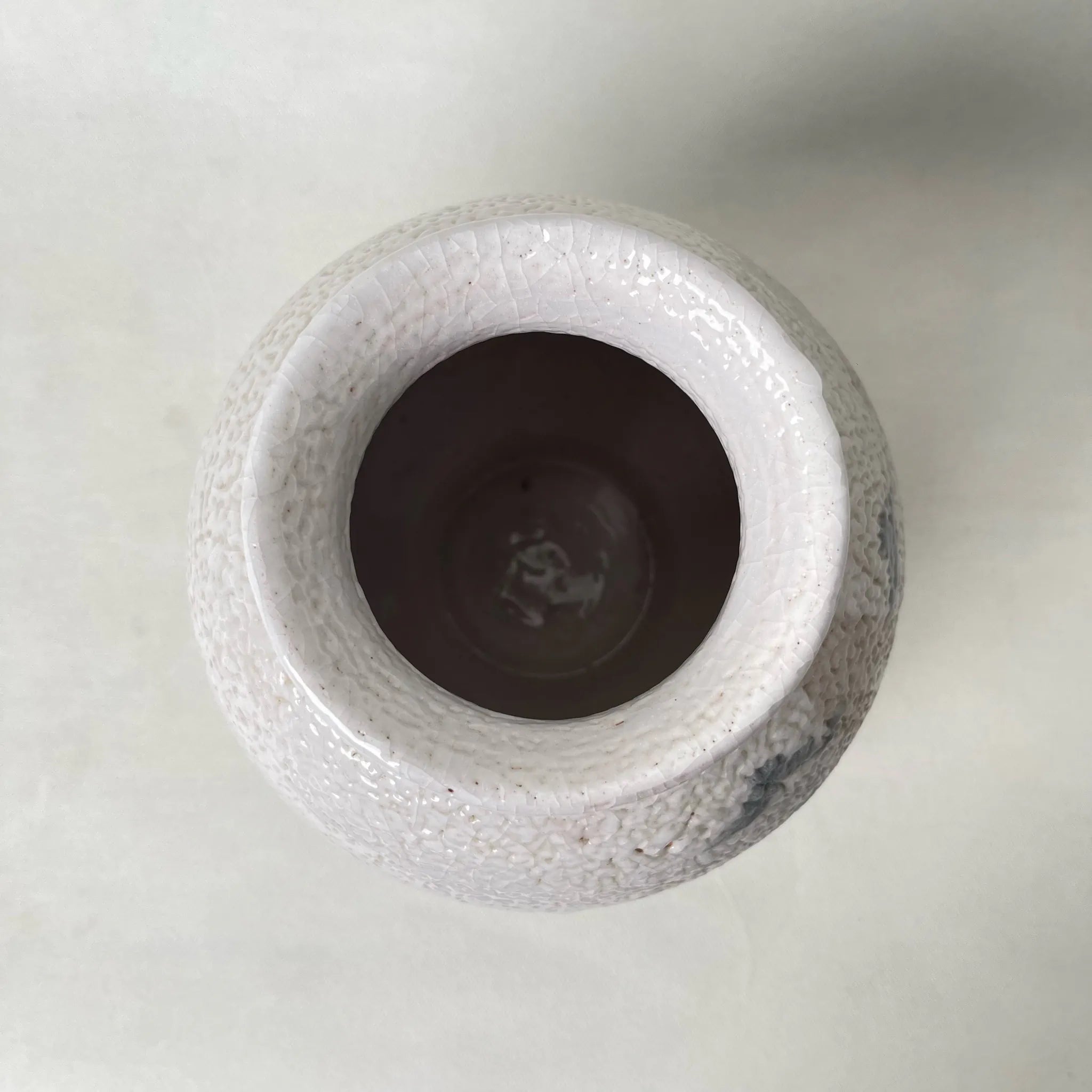 【リユース】 花瓶(フラワーベース) / 桔梗屋窯 桑原小三郎 作 / 陶器 / 日本