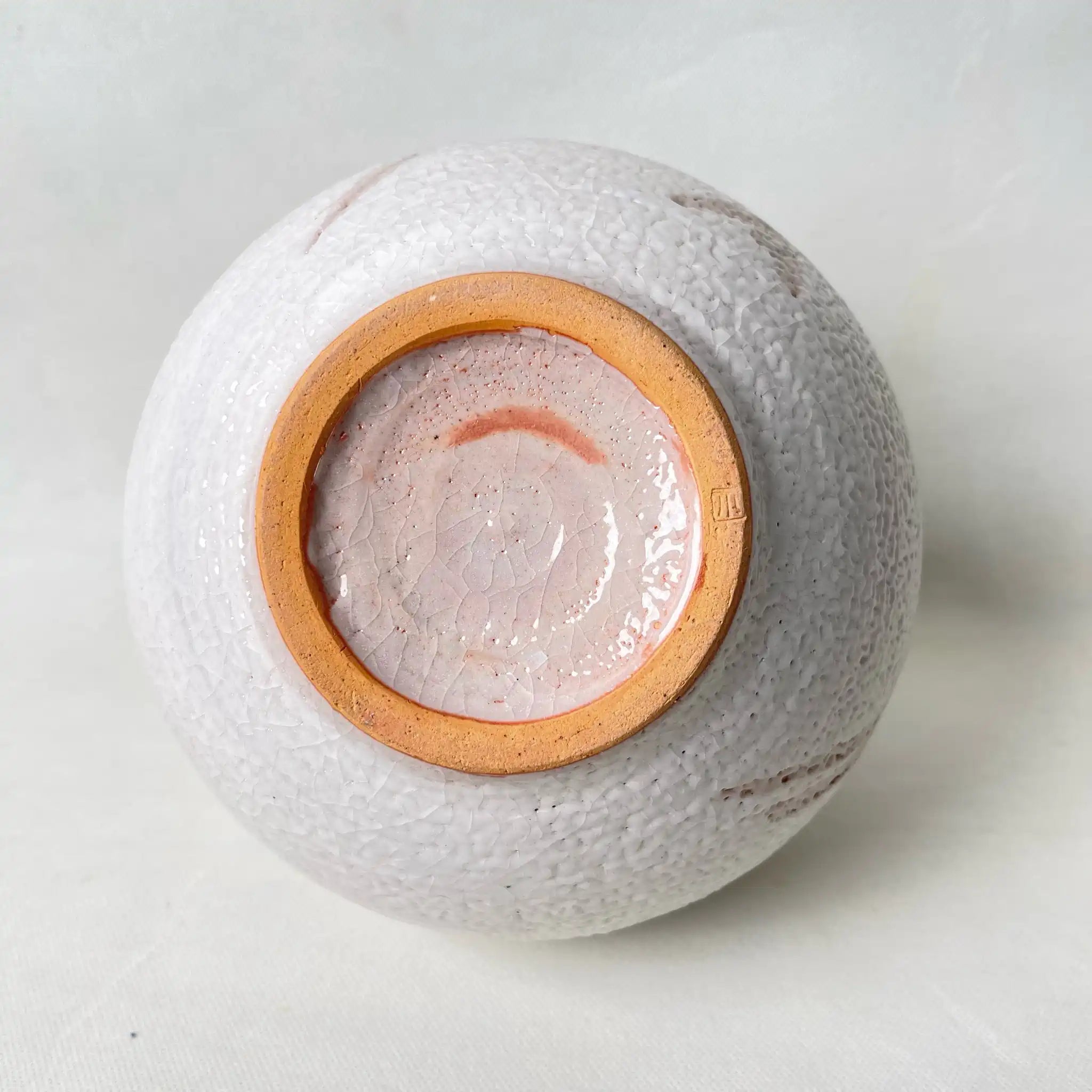 【リユース】 花瓶(フラワーベース) / 桔梗屋窯 桑原小三郎 作 / 陶器 / 日本