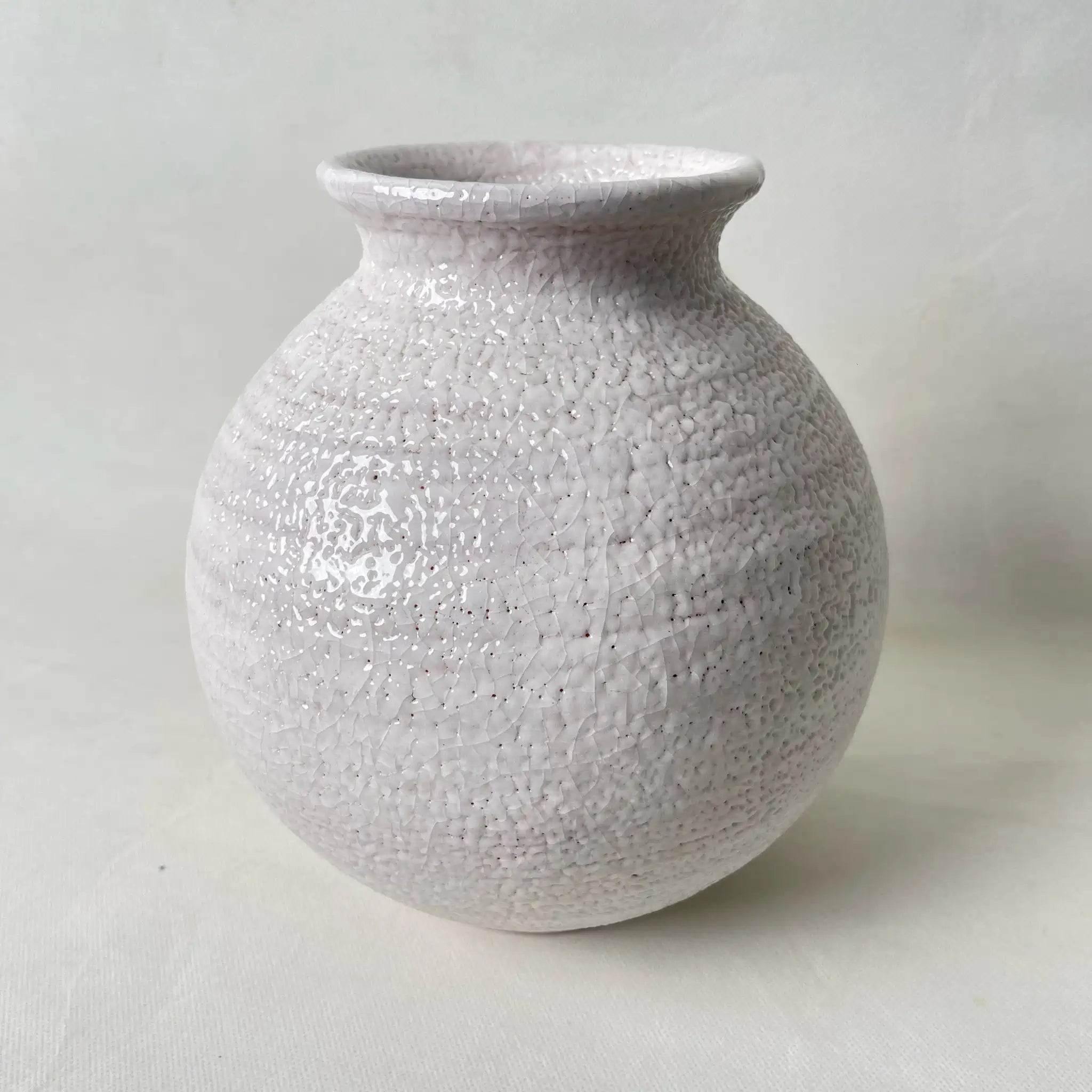 【リユース】 花瓶(フラワーベース) / 桔梗屋窯 桑原小三郎 作 / 陶器 / 日本