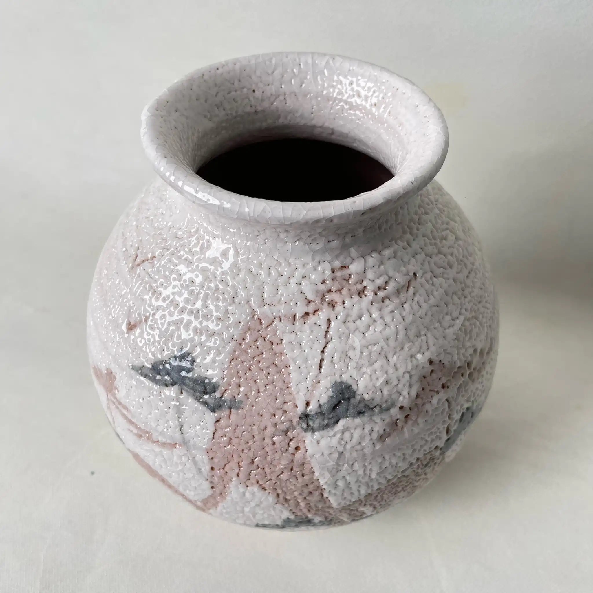 【リユース】 花瓶(フラワーベース) / 桔梗屋窯 桑原小三郎 作 / 陶器 / 日本