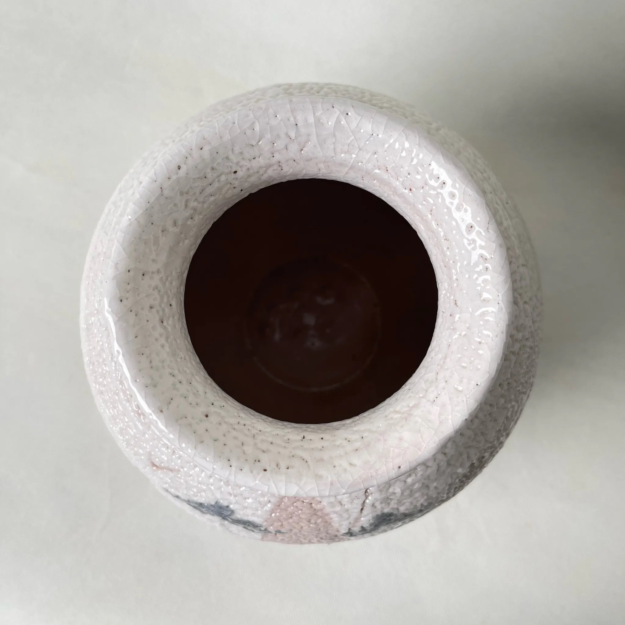 【リユース】 花瓶(フラワーベース) / 桔梗屋窯 桑原小三郎 作 / 陶器 / 日本