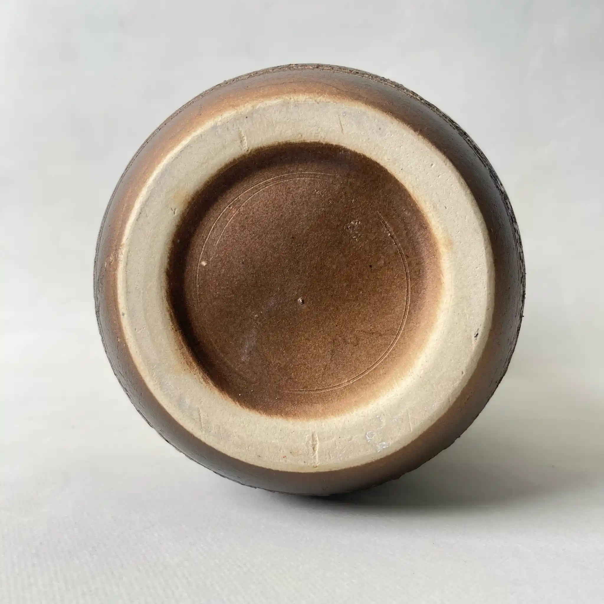 【リユース】 花瓶(フラワーベース) / 陶器 / 日本 / 釉薬塗布