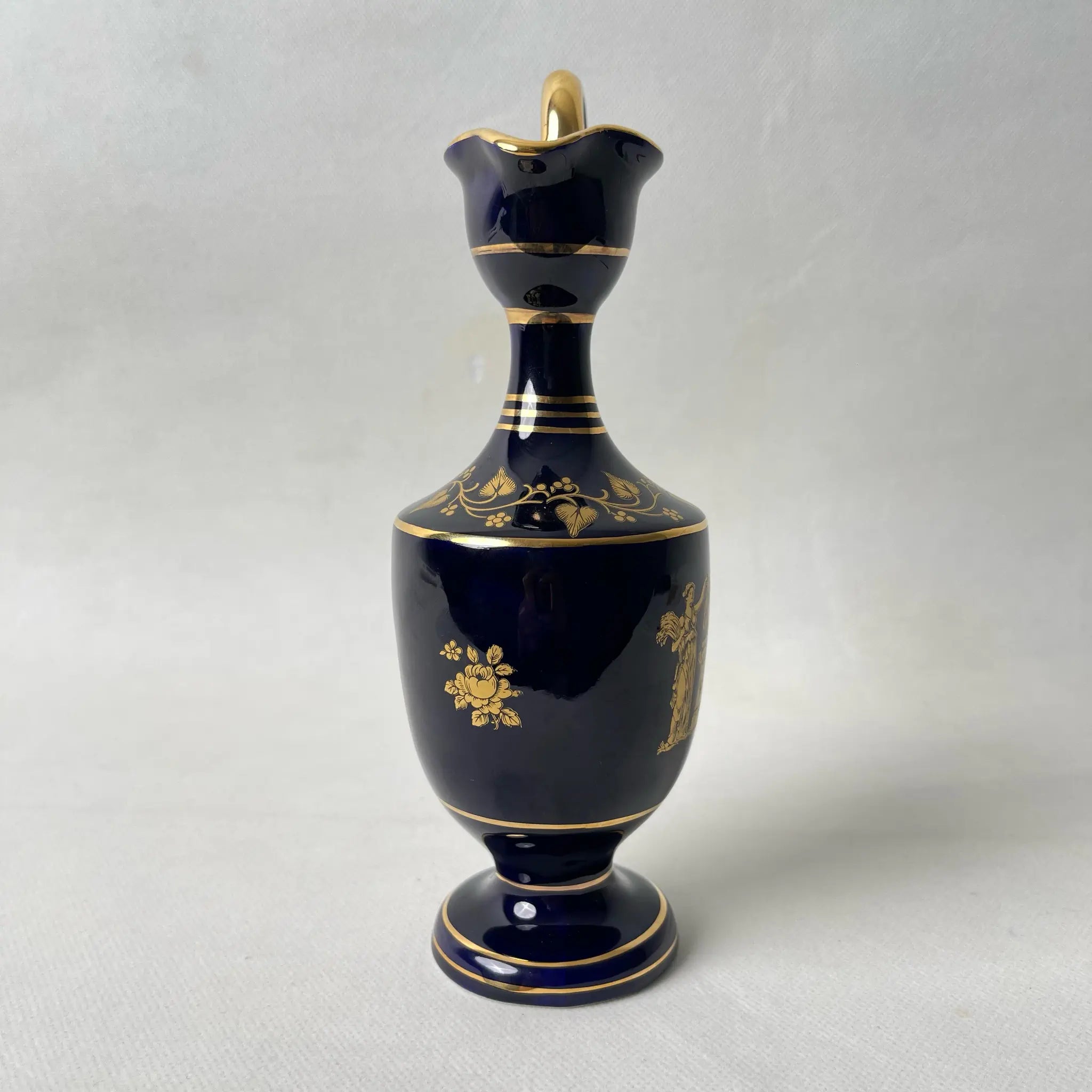 Vintage Flower Vase / NASSOS KERAMIK / Ceramic / Greek / Handmade