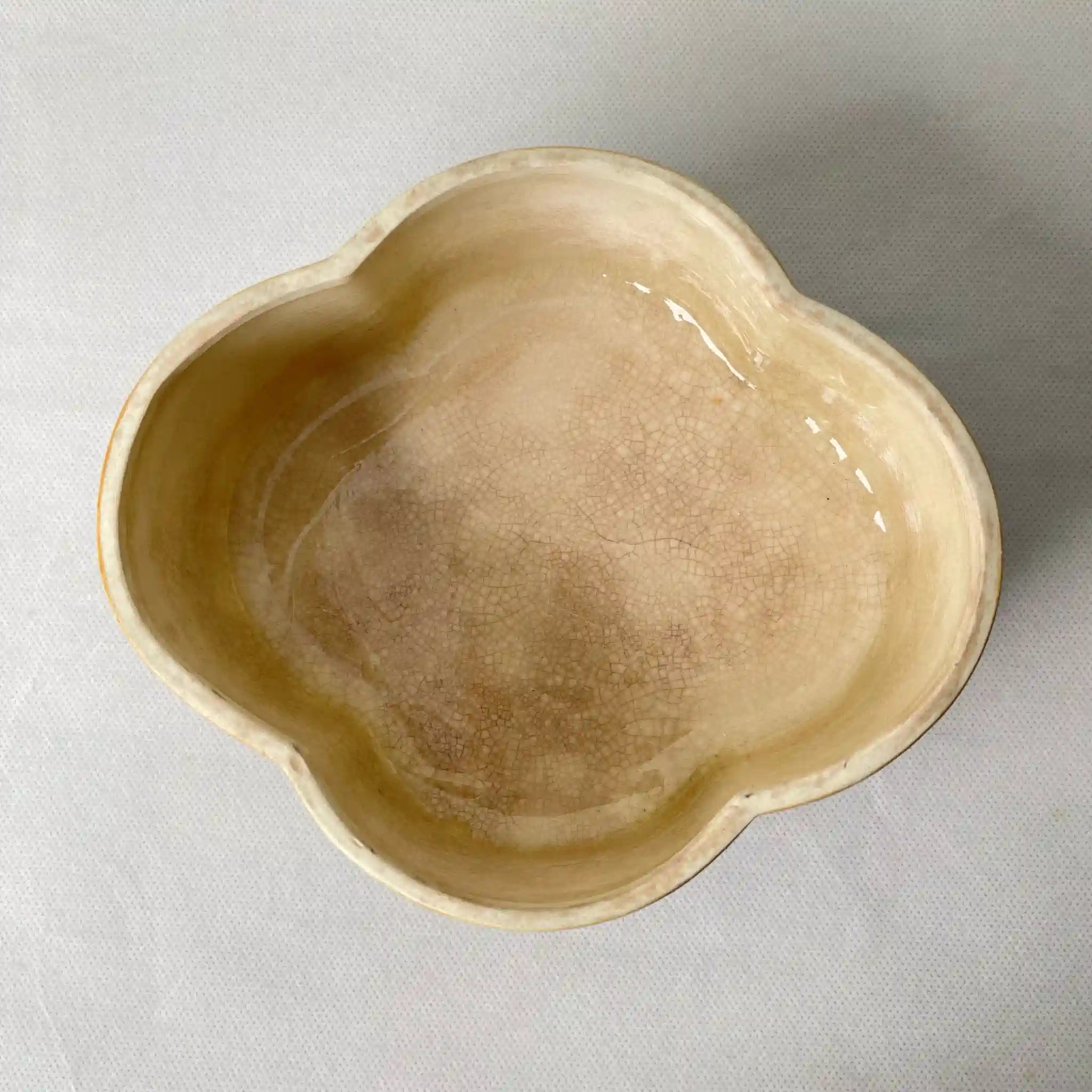 【リユース】 食籠(菓子器) / 陶器 / 日本 / 織部焼 茶道具