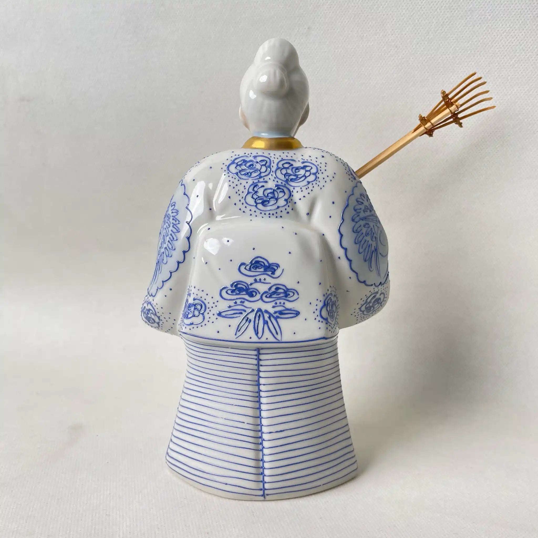 【リユース】 高砂人形 / 陶幸窯 / 九谷焼 / 陶磁器 / 日本 / 箱付き