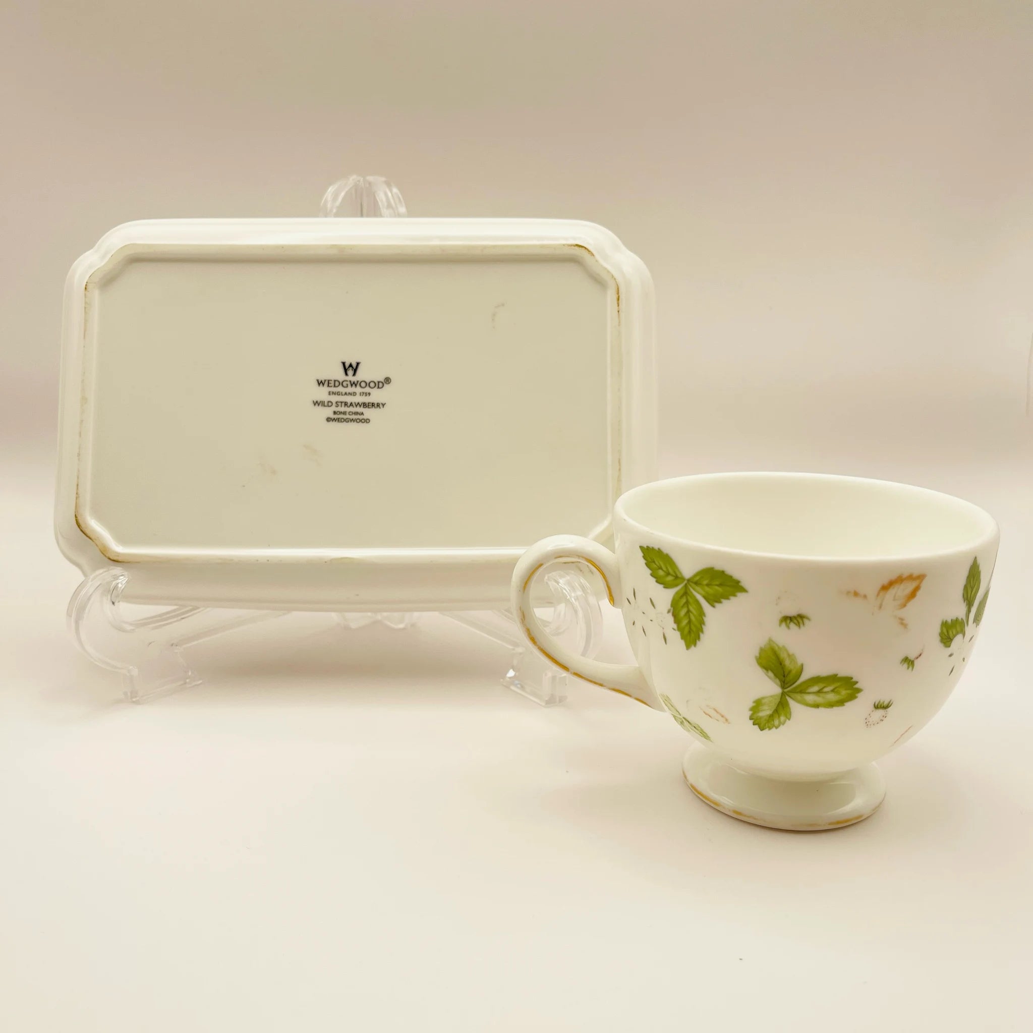 【リユース】 ティーカップ 3P / WEDGEWOOD(ウェッジウッド) / ワイルドストロベリー