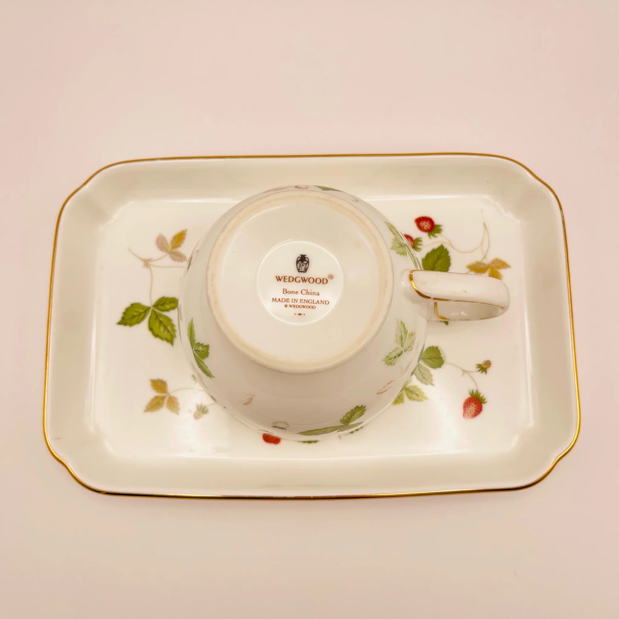 【リユース】 ティーカップ 3P / WEDGEWOOD(ウェッジウッド) / ワイルドストロベリー