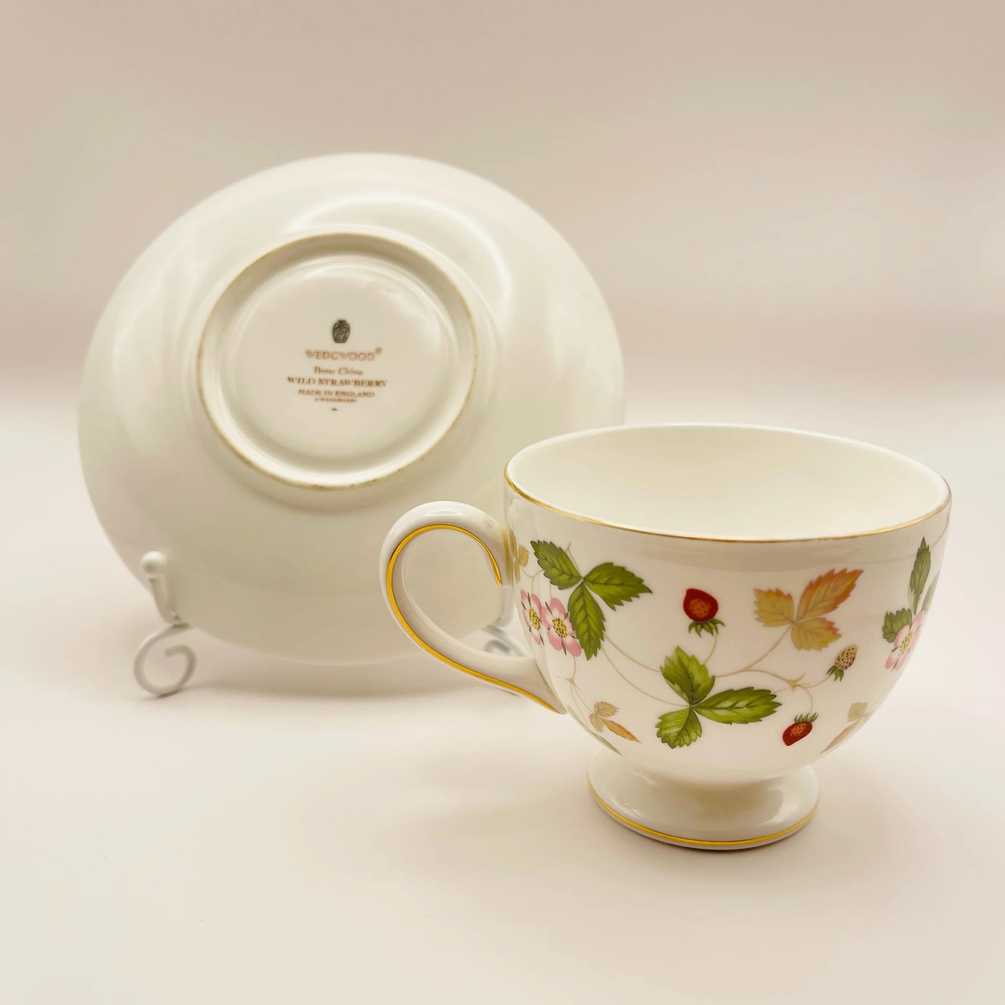 【リユース】 ティーカップ 3P / WEDGEWOOD(ウェッジウッド) / ワイルドストロベリー