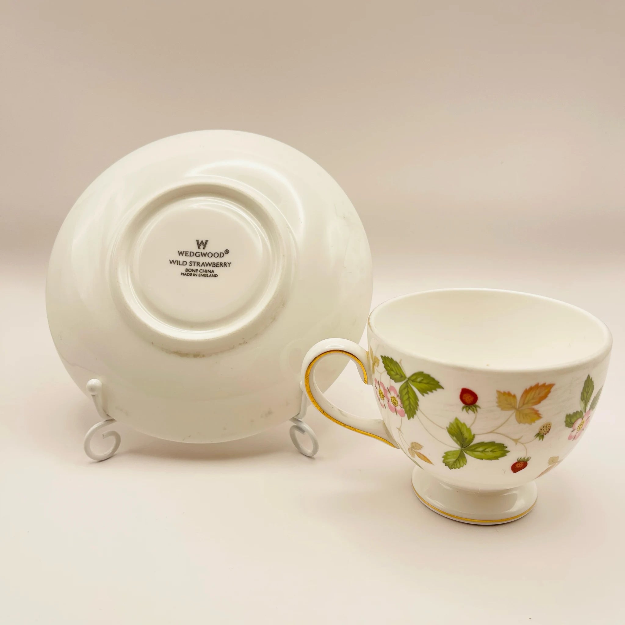 【リユース】 ティーカップ 3P / WEDGEWOOD(ウェッジウッド) / ワイルドストロベリー