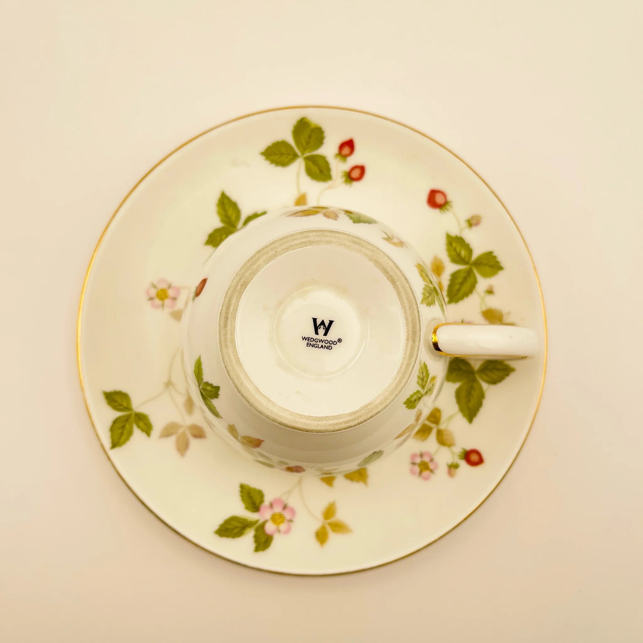 【リユース】 ティーカップ 3P / WEDGEWOOD(ウェッジウッド) / ワイルドストロベリー