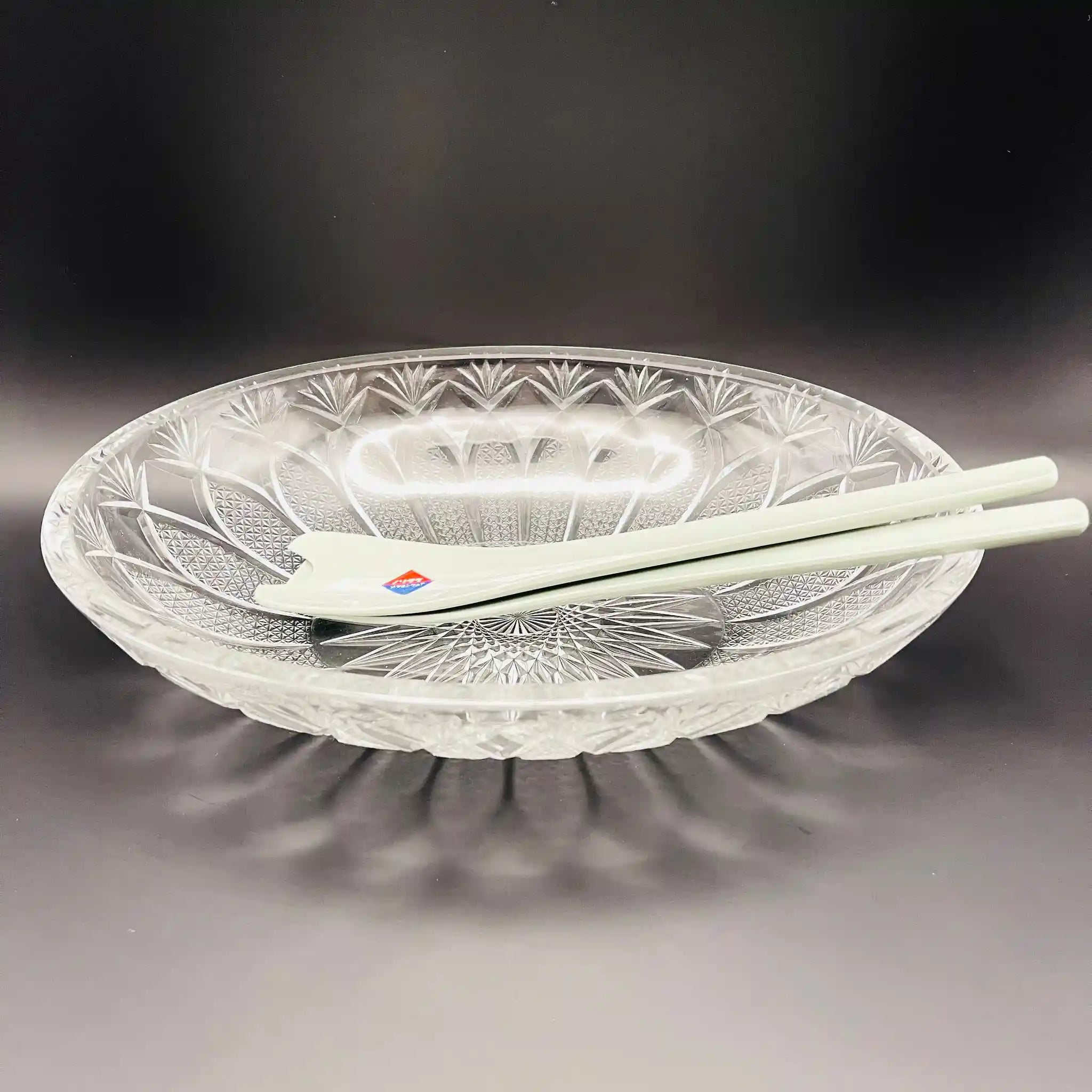 【リユース】 レリッシュディッシュ(大皿) / Noritake(ノリタケ) / スターバーストデザイン / スカラップ 未使用 箱あり