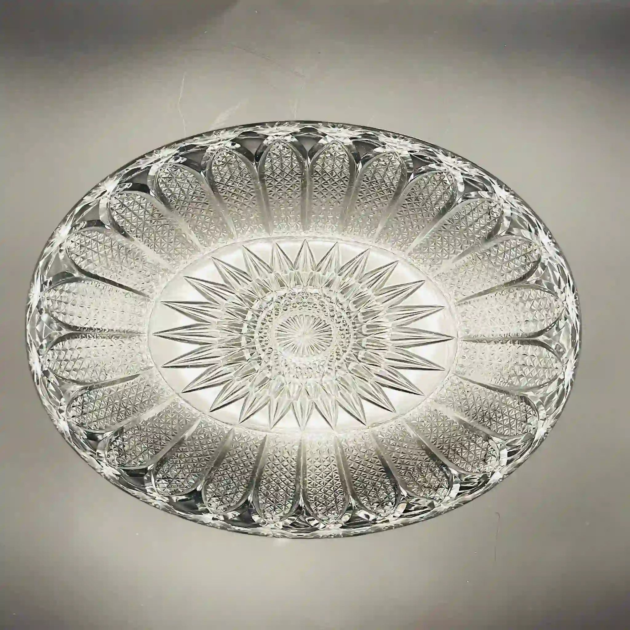【リユース】 レリッシュディッシュ(大皿) / Noritake(ノリタケ) / スターバーストデザイン / スカラップ 未使用 箱あり