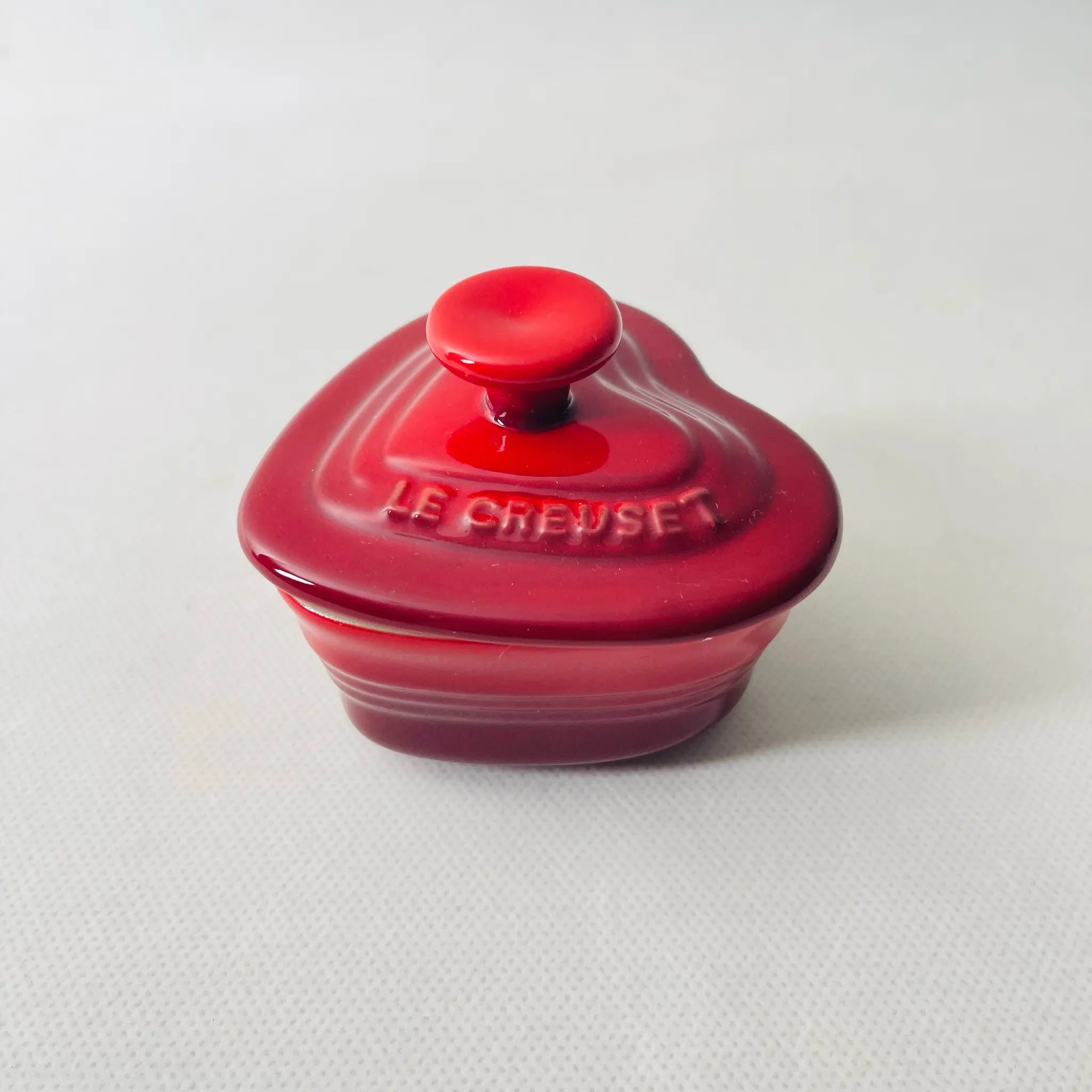 【リユース】 耐熱容器 2P プレート付き / LE CREUSET(ル・クルーゼ) / ラムカン / 未使用