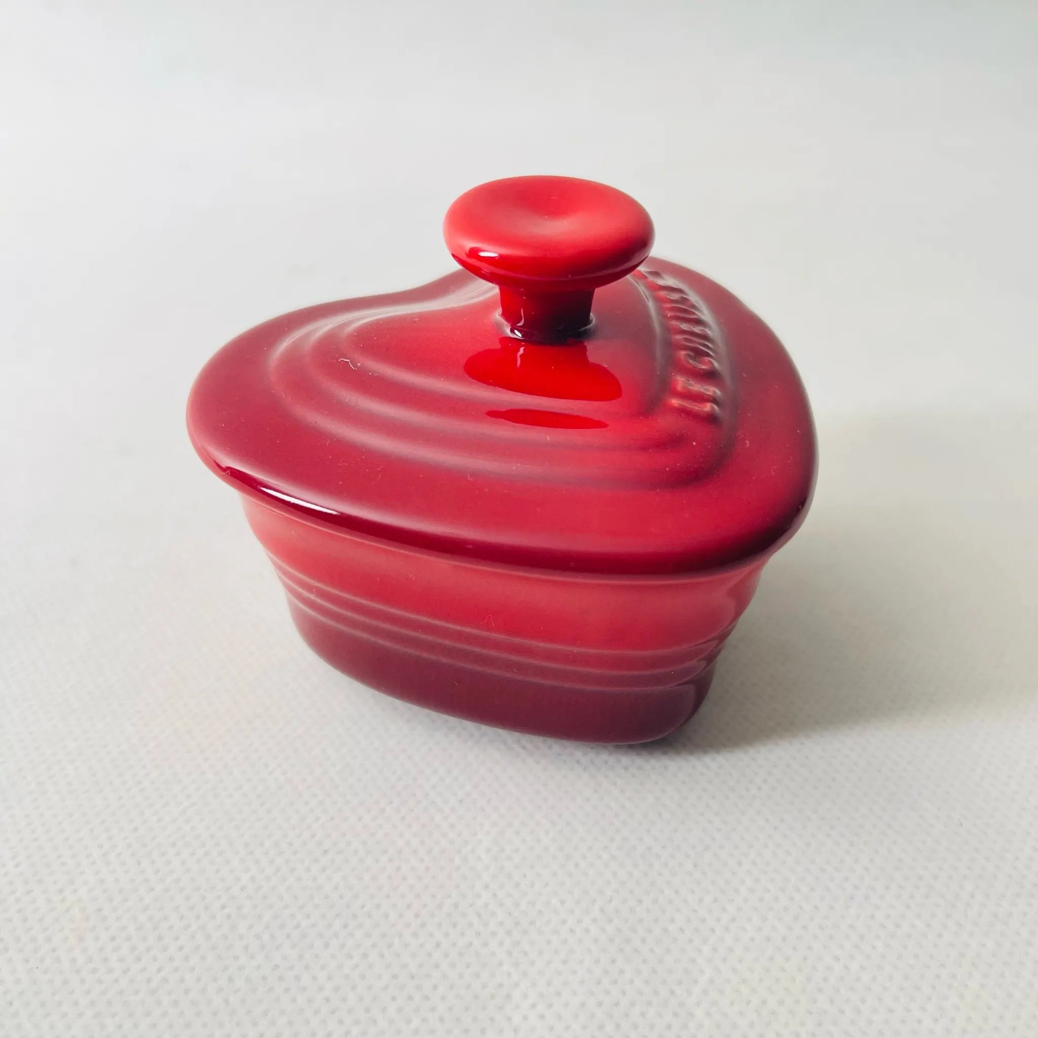 【リユース】 耐熱容器 2P プレート付き / LE CREUSET(ル・クルーゼ) / ラムカン / 未使用