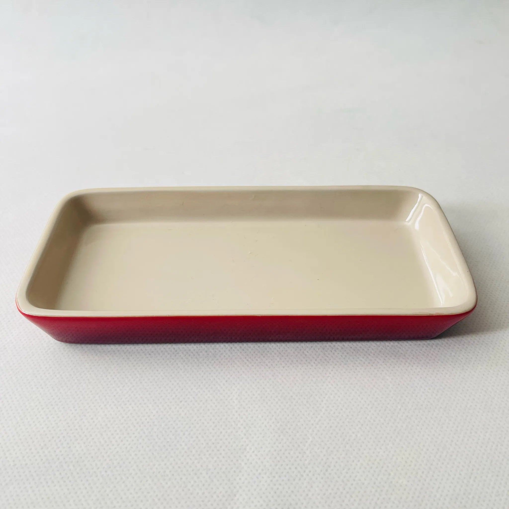 【リユース】 耐熱容器 2P プレート付き / LE CREUSET(ル・クルーゼ) / ラムカン / 未使用