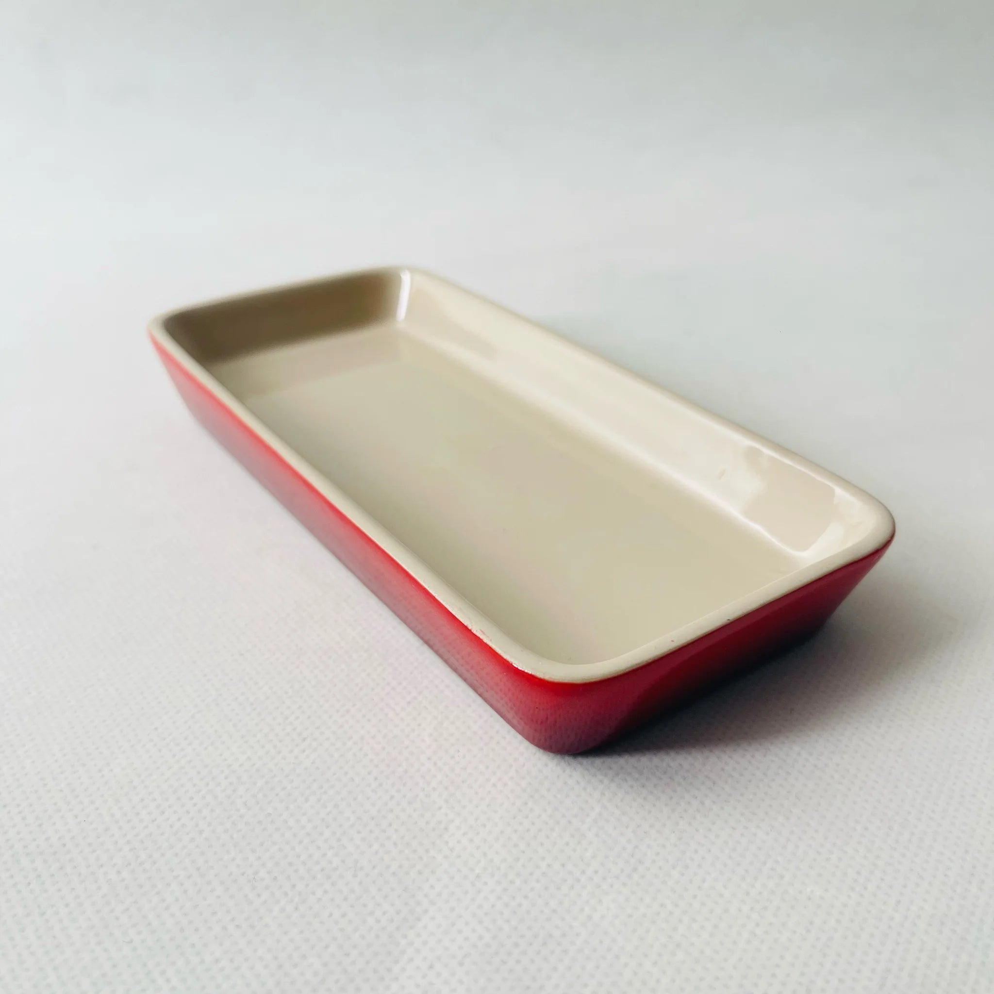 【リユース】 耐熱容器 2P プレート付き / LE CREUSET(ル・クルーゼ) / ラムカン / 未使用