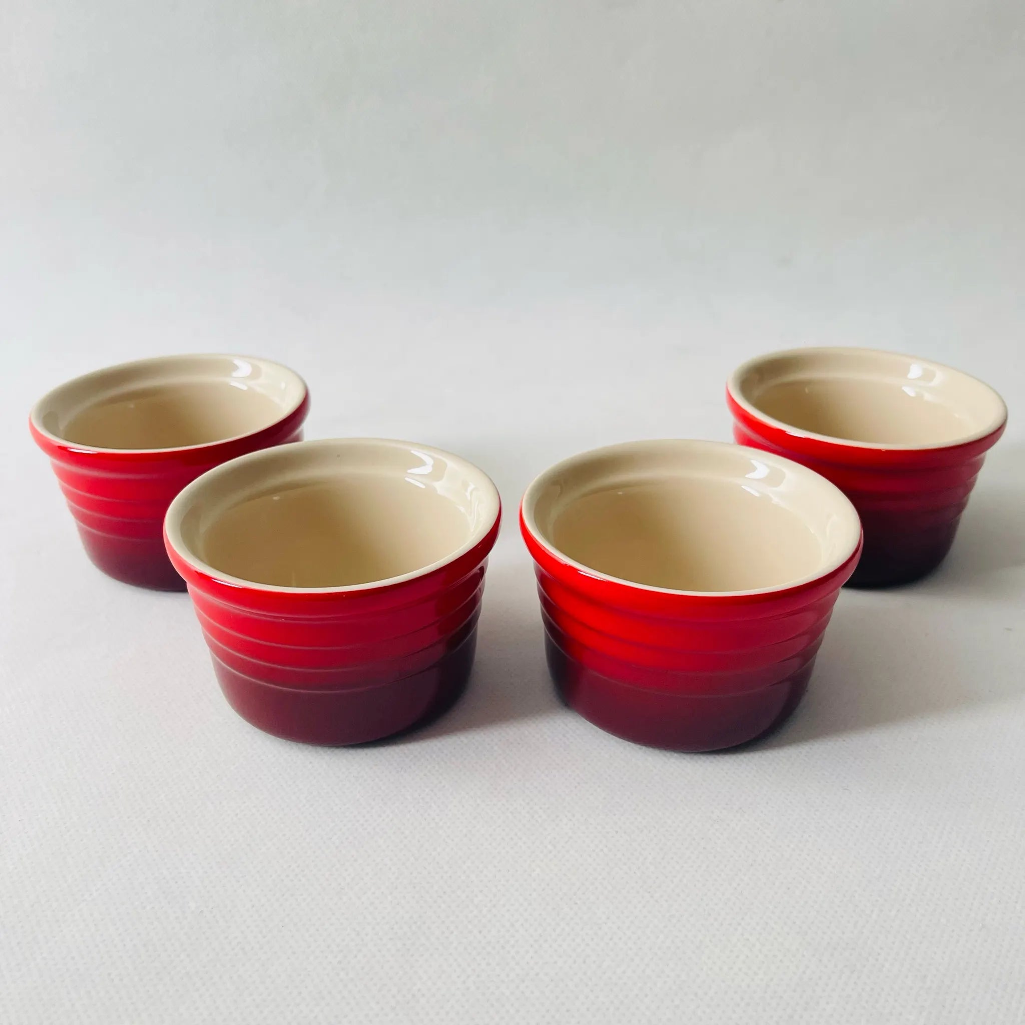 【リユース】 耐熱容器 4P / LE CREUSET(ル・クルーゼ) / ラムカン / フランス