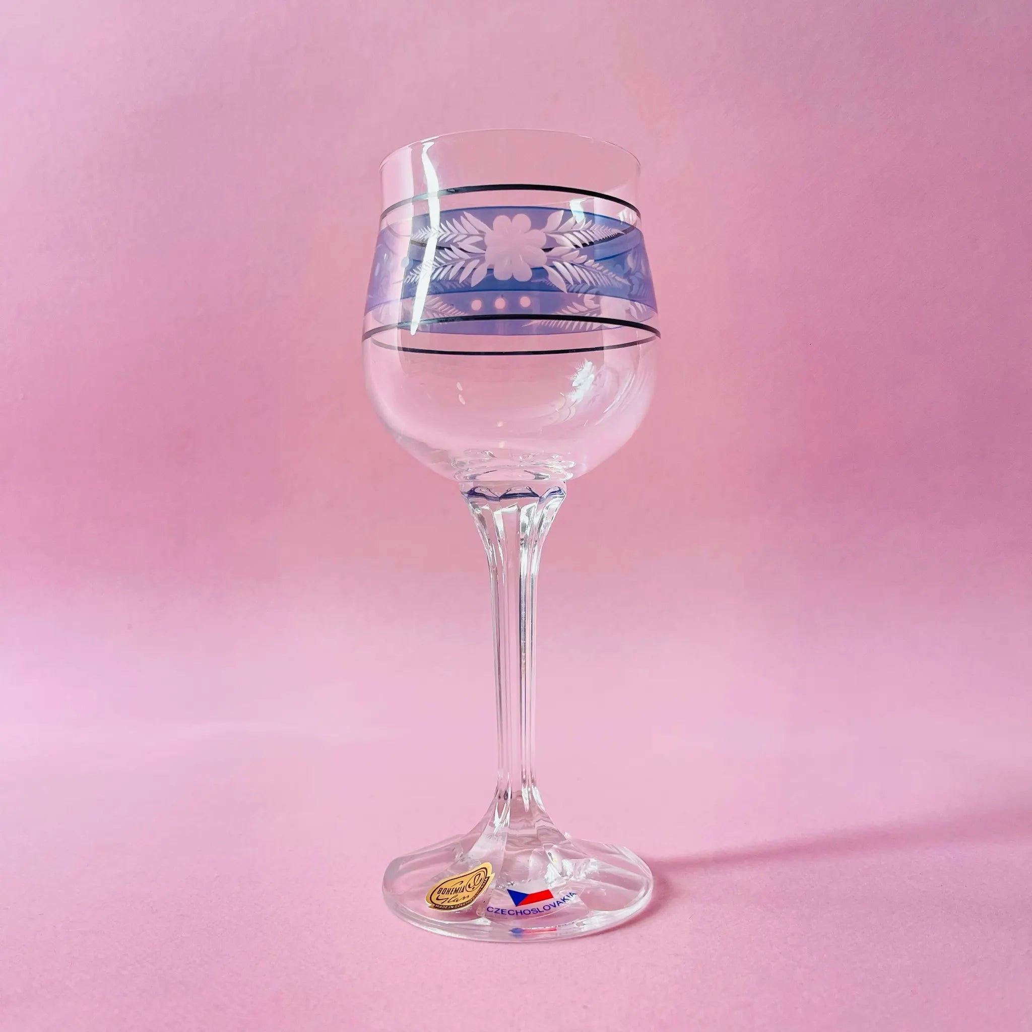 【リユース】 ワイングラスセット / BOHEMIA Cristal(ボヘミア クリスタル)