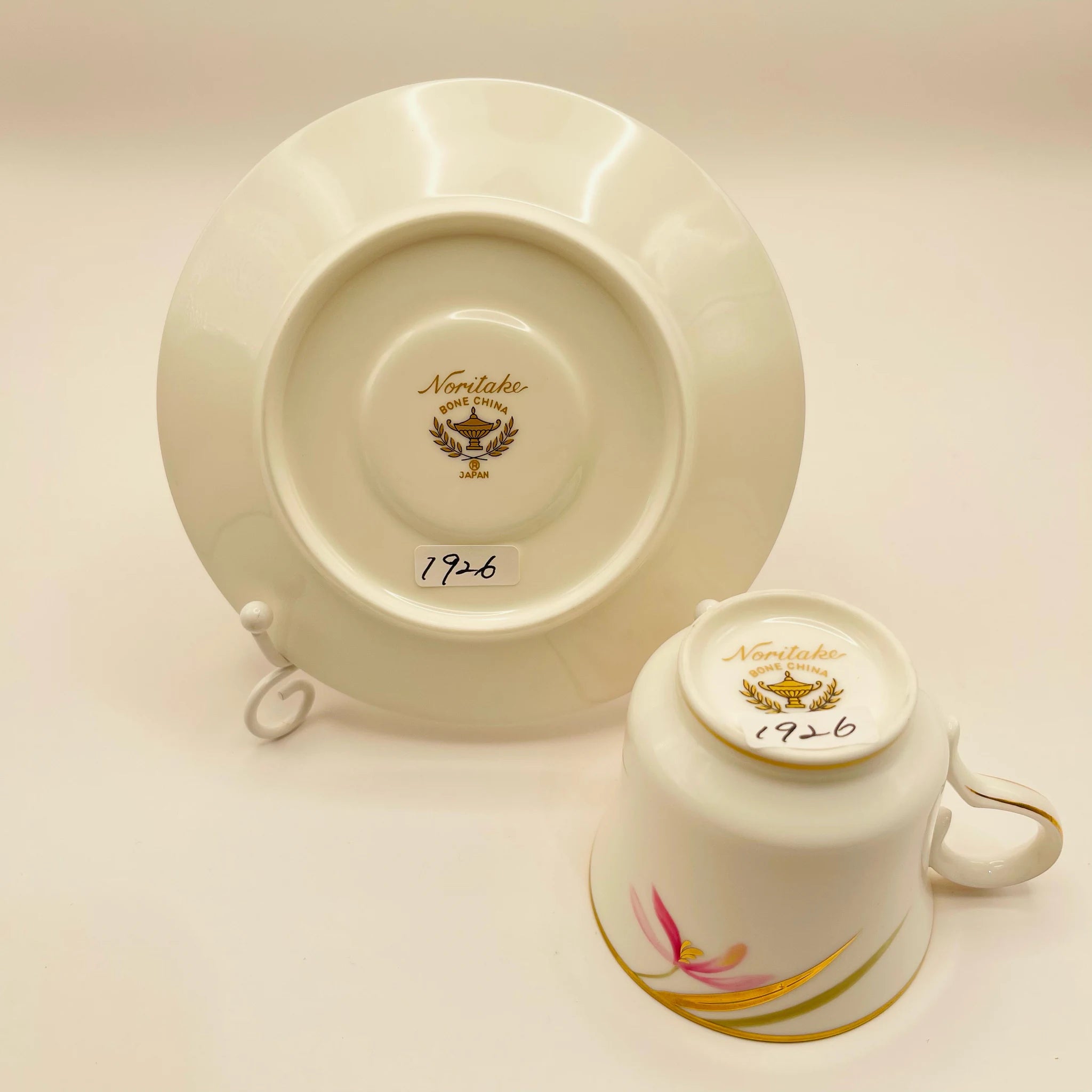 【リユース】 ティーカップ&ソーサーセット 6P / Noritake(ノリタケ) / デミタスカップ&ソーサー / 未使用,箱あり