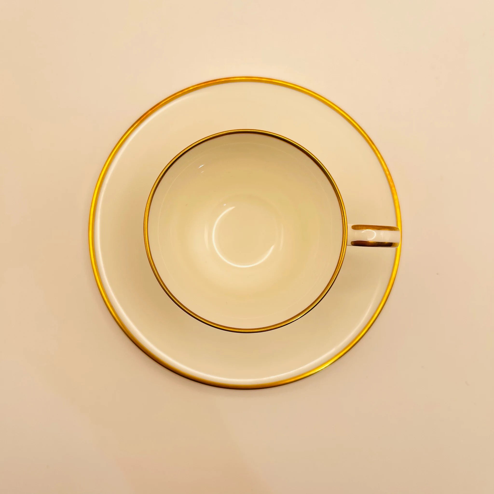 【リユース】 ティーカップ&ソーサーセット 6P / Noritake(ノリタケ) / デミタスカップ&ソーサー / 未使用,箱あり